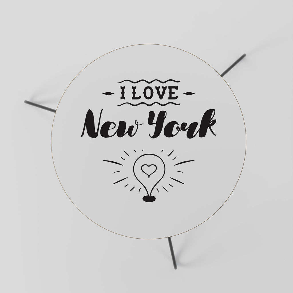 Table basse I LOVE NEW YORK 60