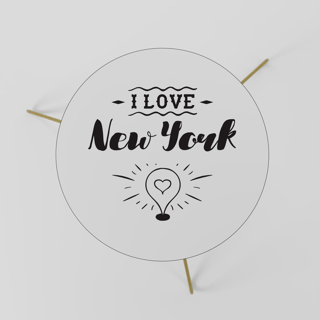 Table basse I LOVE NEW YORK 60
