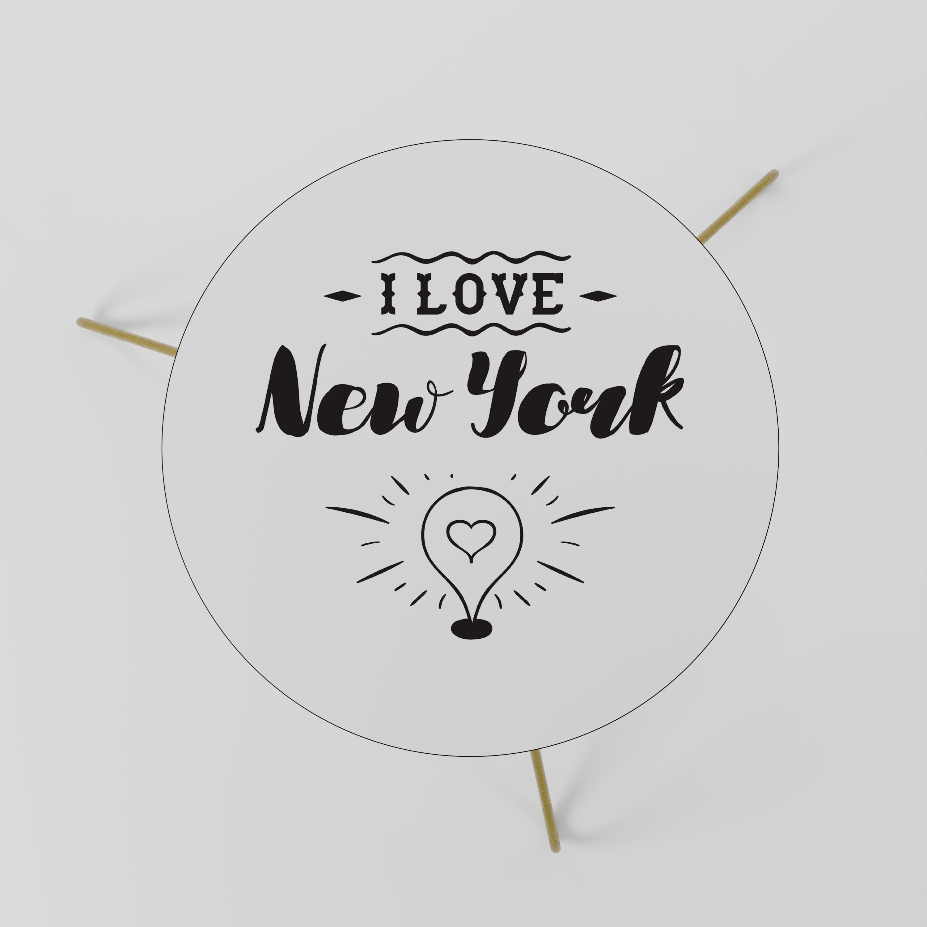 Table basse I LOVE NEW YORK 60