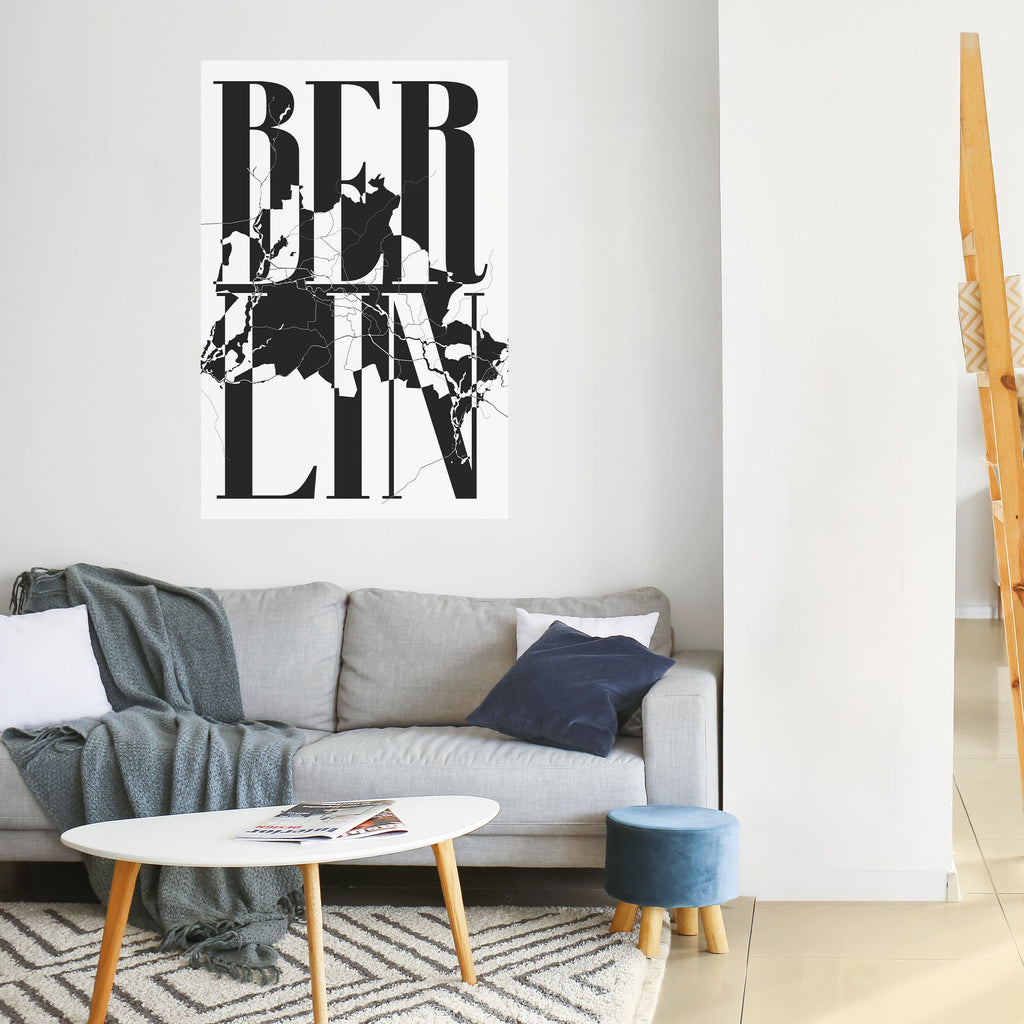 Affiche verticale autocollante BOLD HORIZONS OF BERLIN