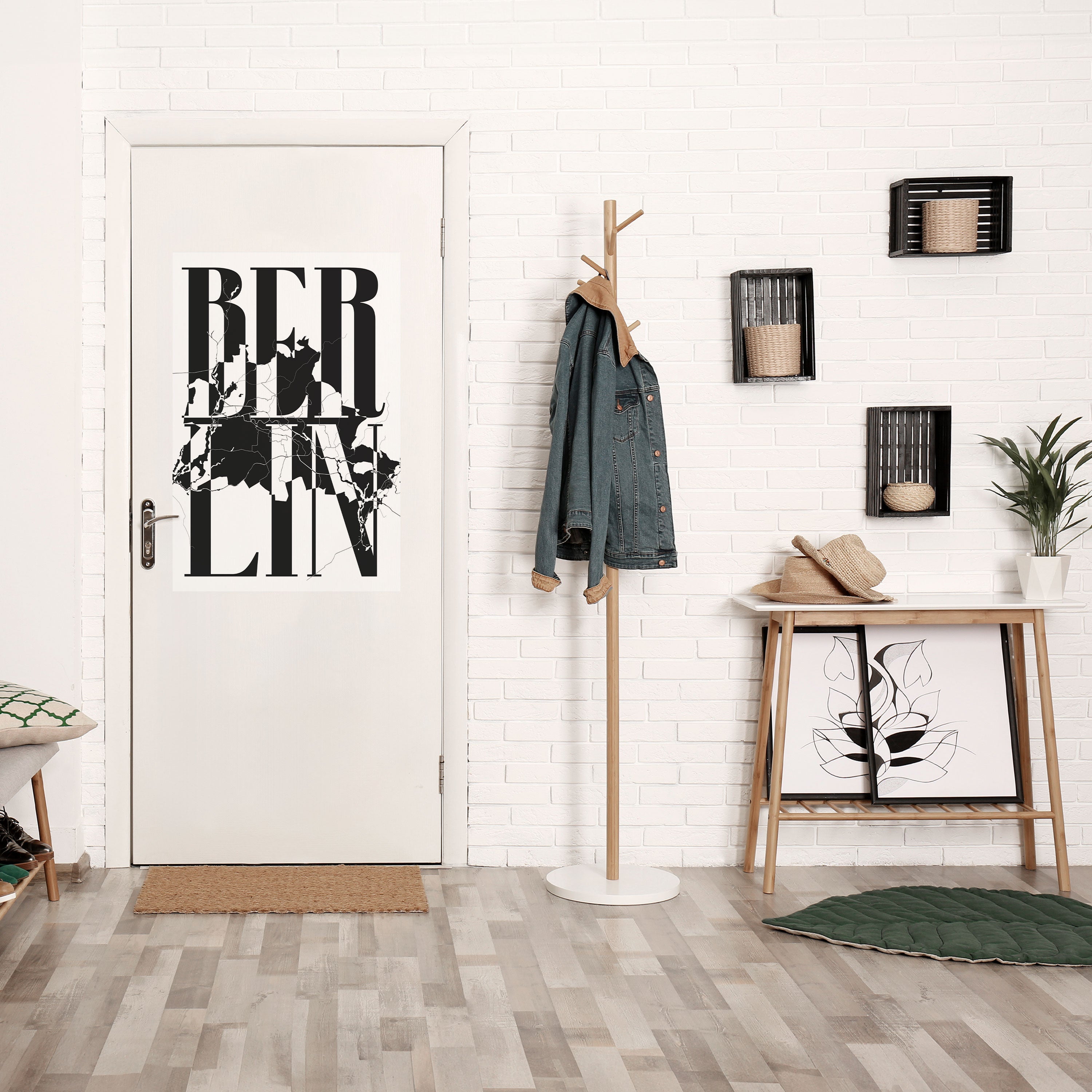 Affiche verticale autocollante BOLD HORIZONS OF BERLIN