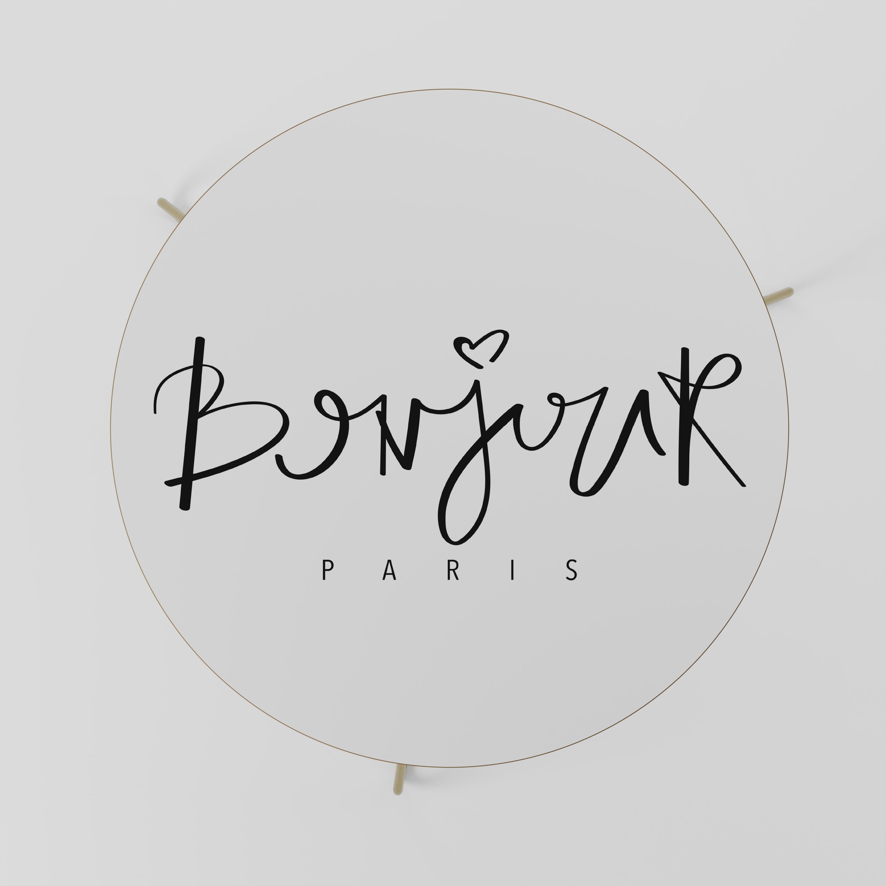 Table basse BONJOUR LOVE 69