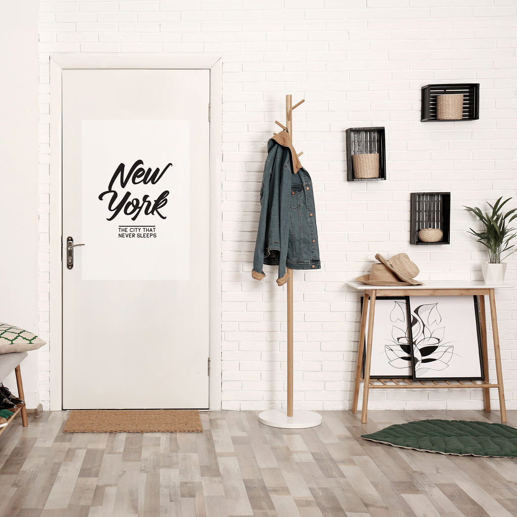 Affiche verticale autocollante « AWAKE IN NYC »