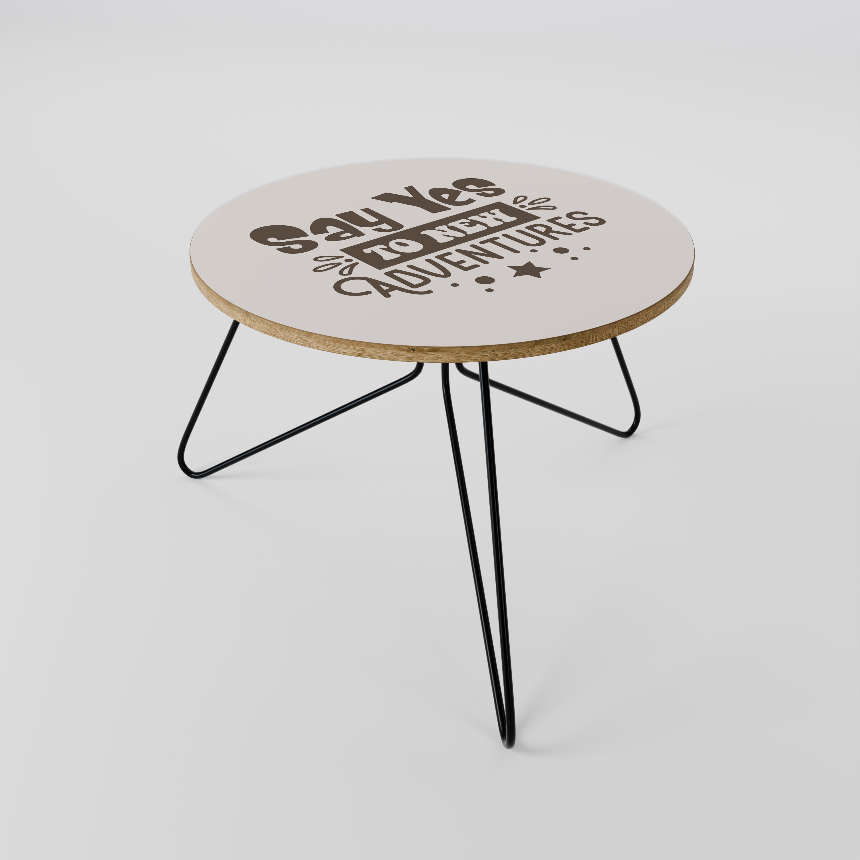 L'AVENTURE VOUS ATTEND Table basse 60