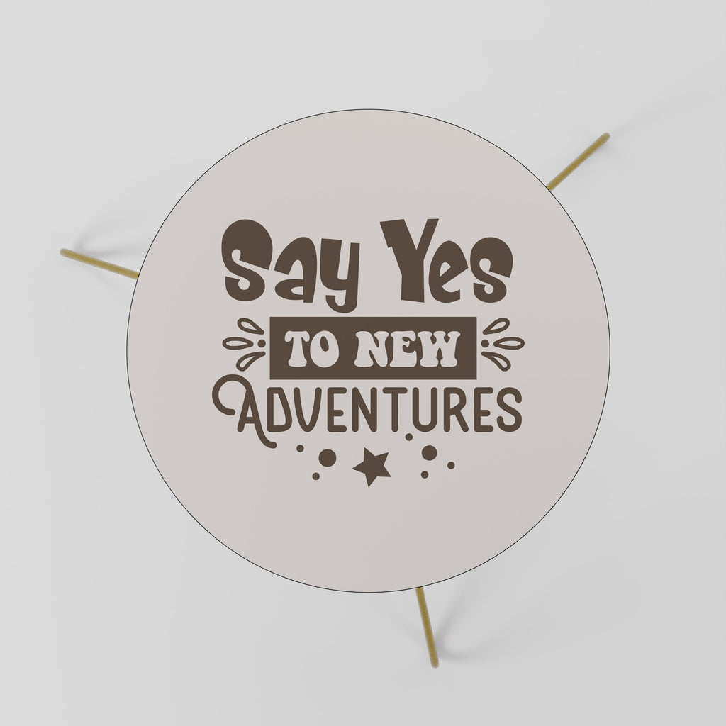 L'AVENTURE VOUS ATTEND Table basse 60