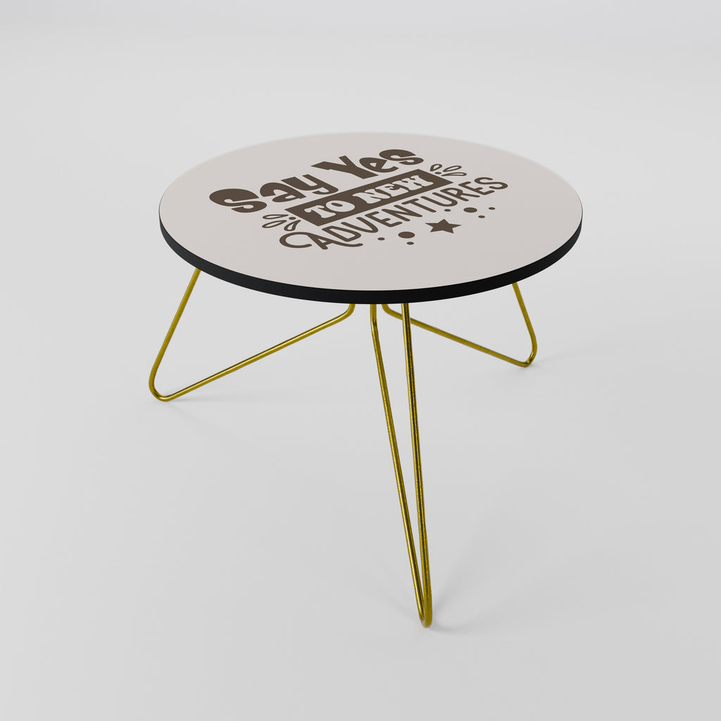 ADVENTURE AWAITS YOU Coffee Table