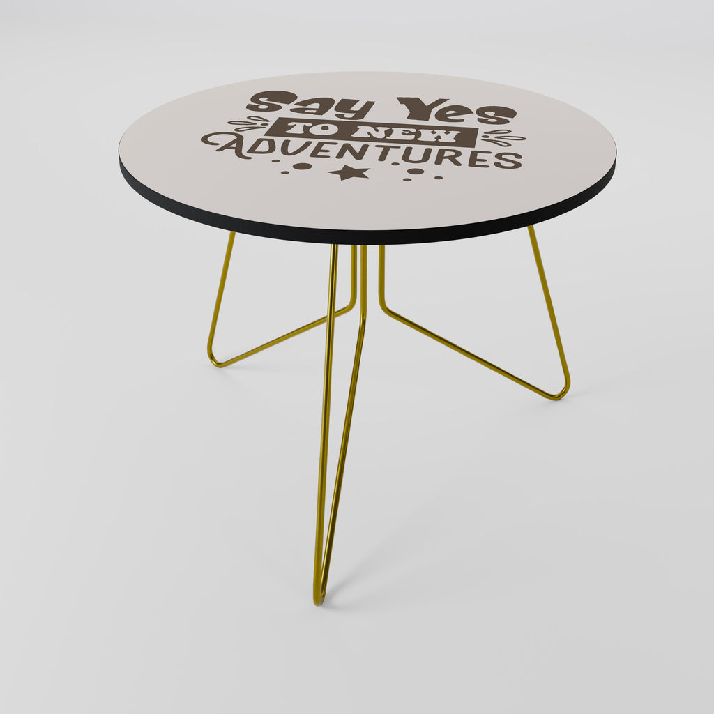 ADVENTURE AWAITS YOU Coffee Table