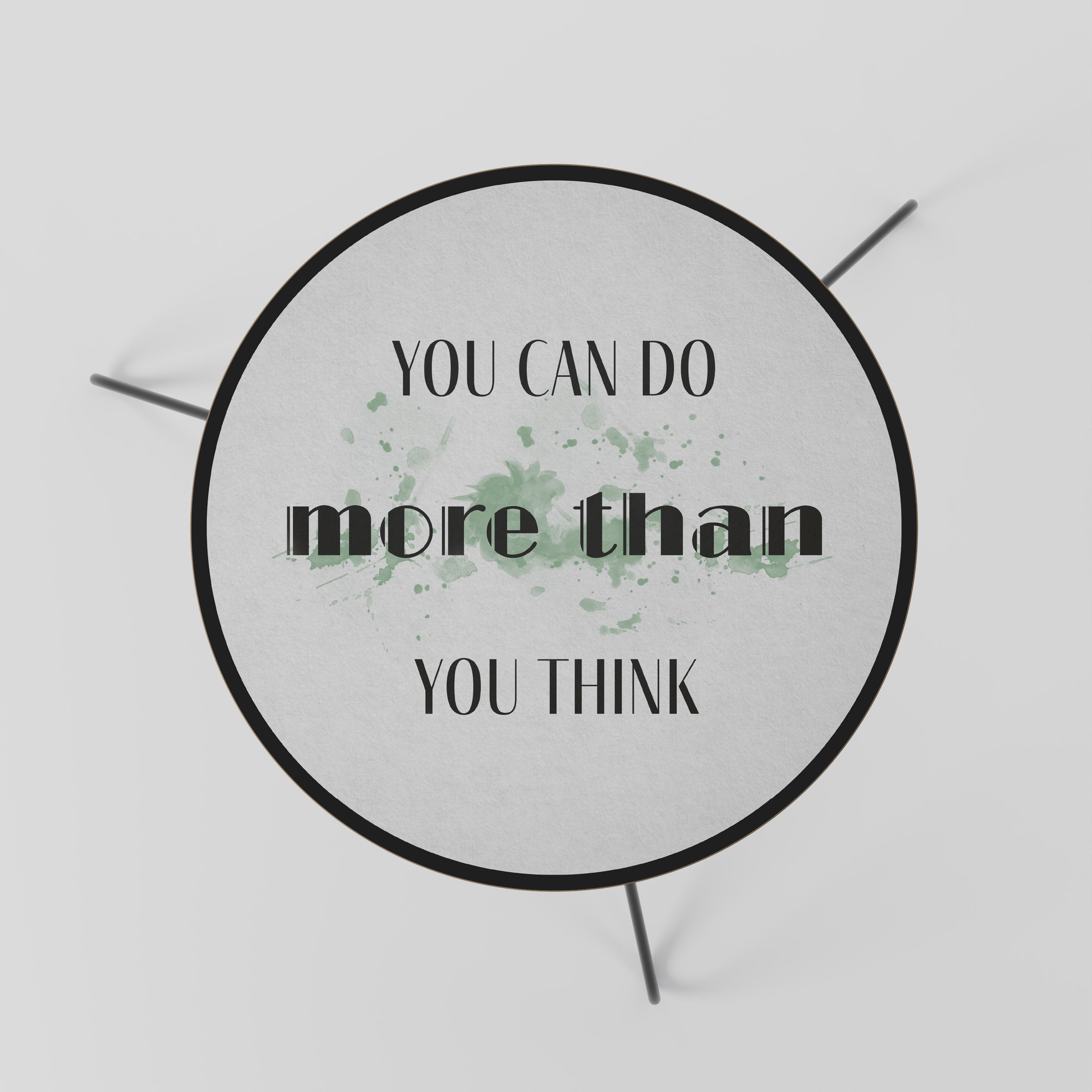 Table basse CROIRE ET RÉUSSIR 60