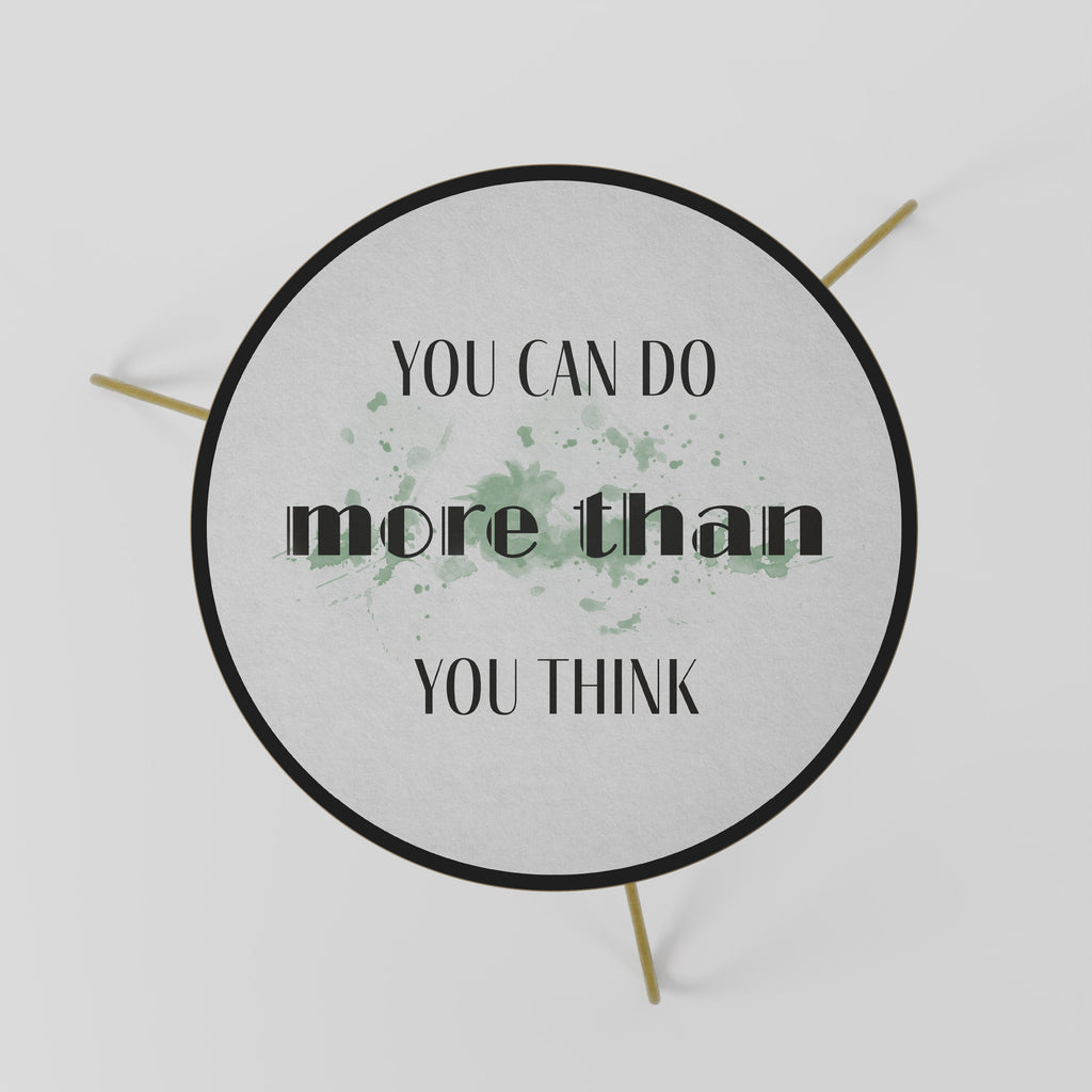 Table basse CROIRE ET RÉUSSIR 60