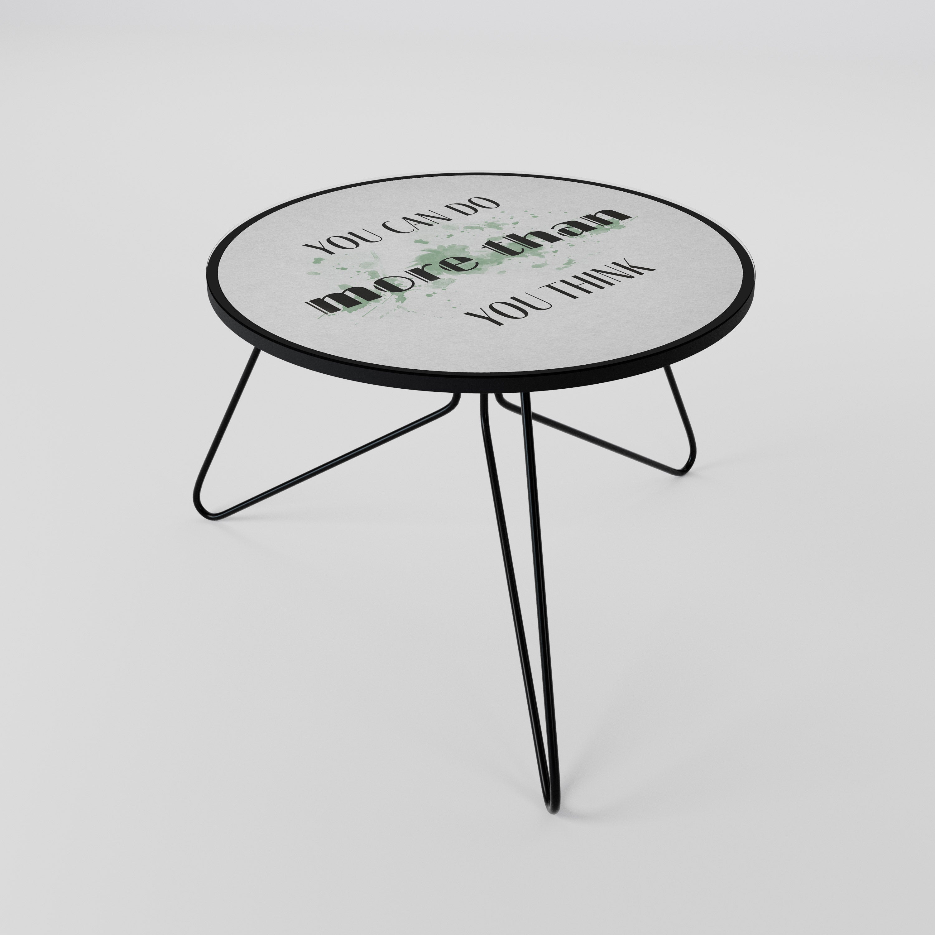 Table basse CROIRE ET RÉUSSIR 60