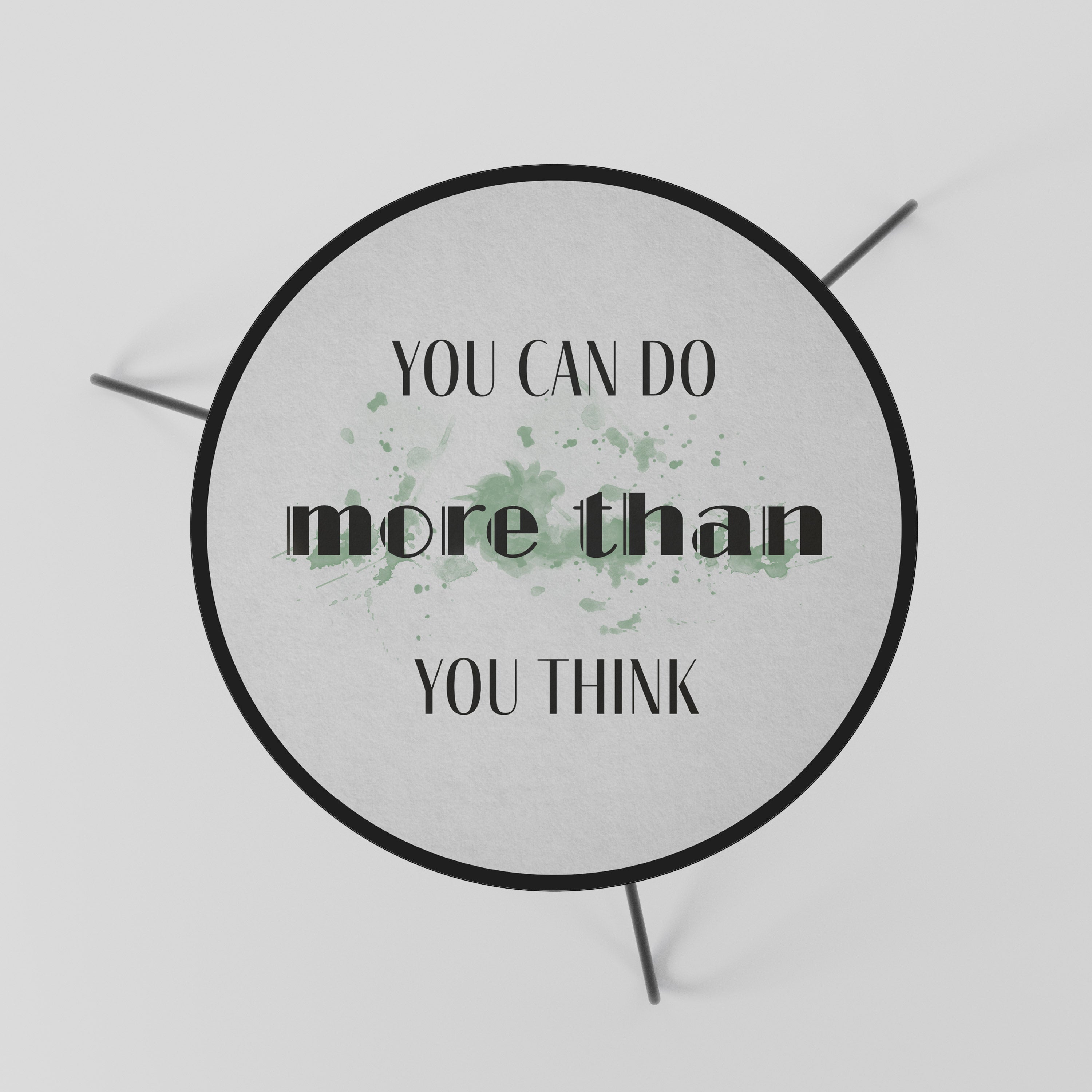 Table basse CROIRE ET RÉUSSIR 60