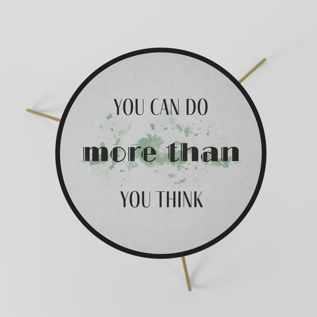 Table basse CROIRE ET RÉUSSIR 60