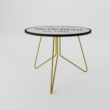 BELIEVE AND ACHIEVE Coffee Table