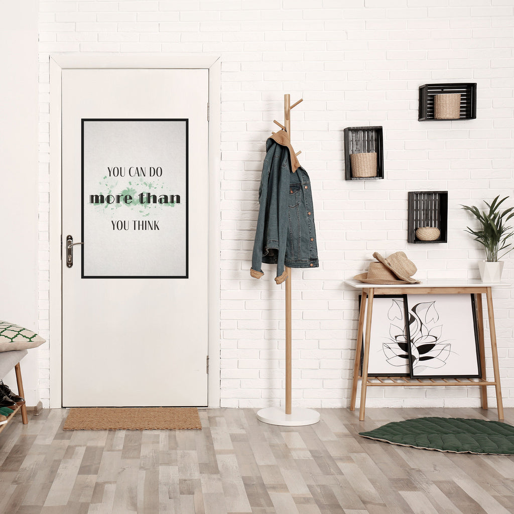 Affiche verticale autocollante « CROIRE ET RÉUSSIR »