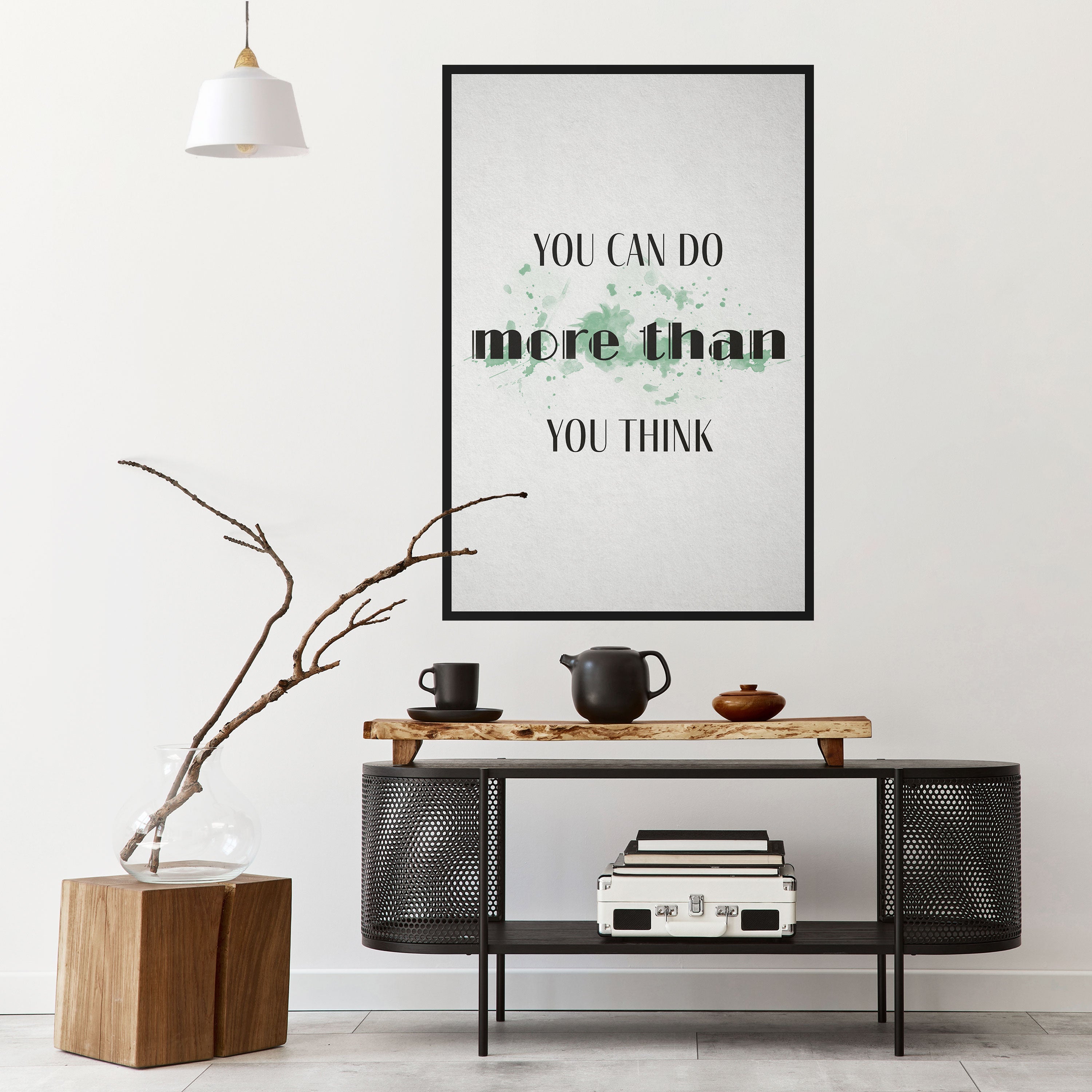 Affiche verticale autocollante « CROIRE ET RÉUSSIR »