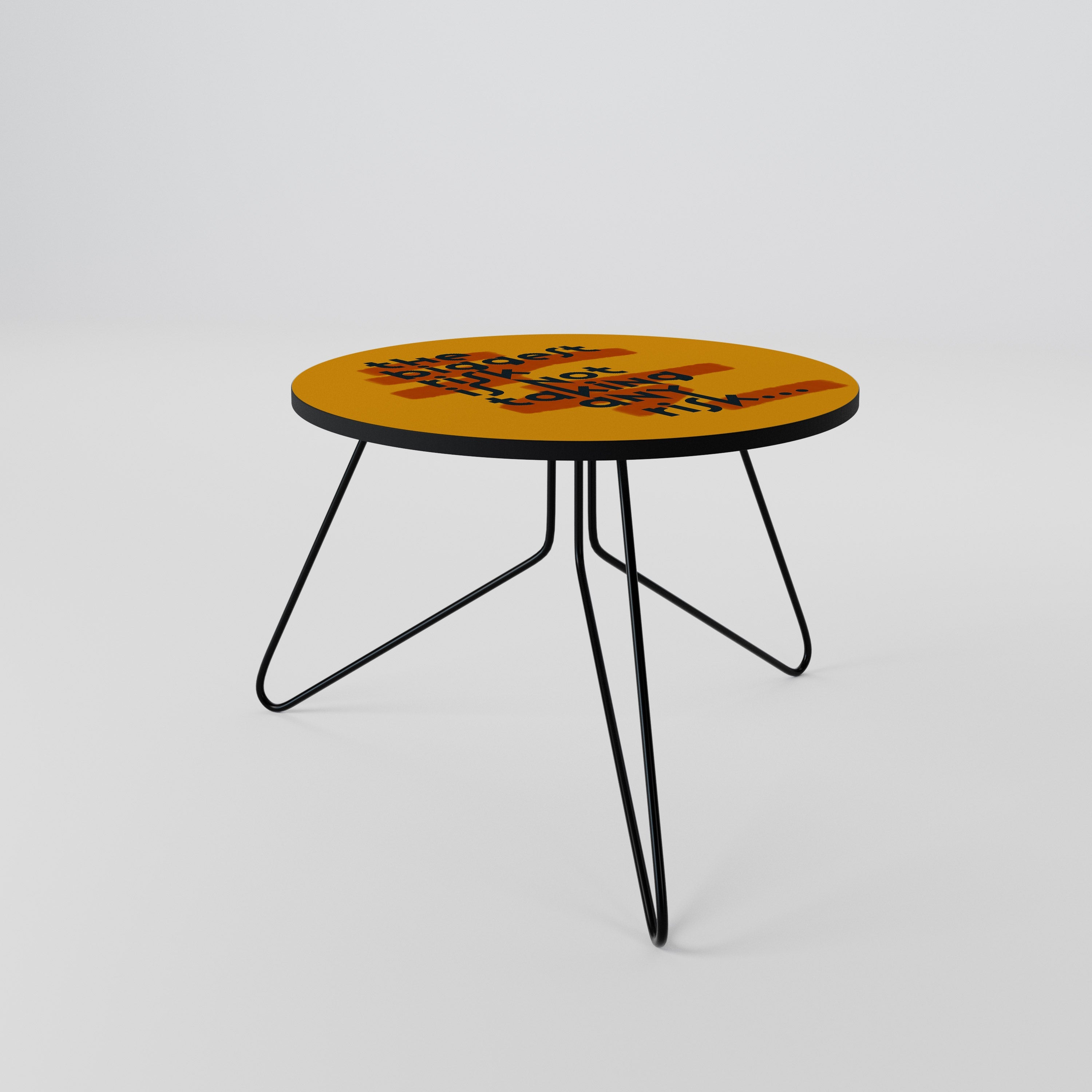 Table basse THE BIGGEST RISK 60