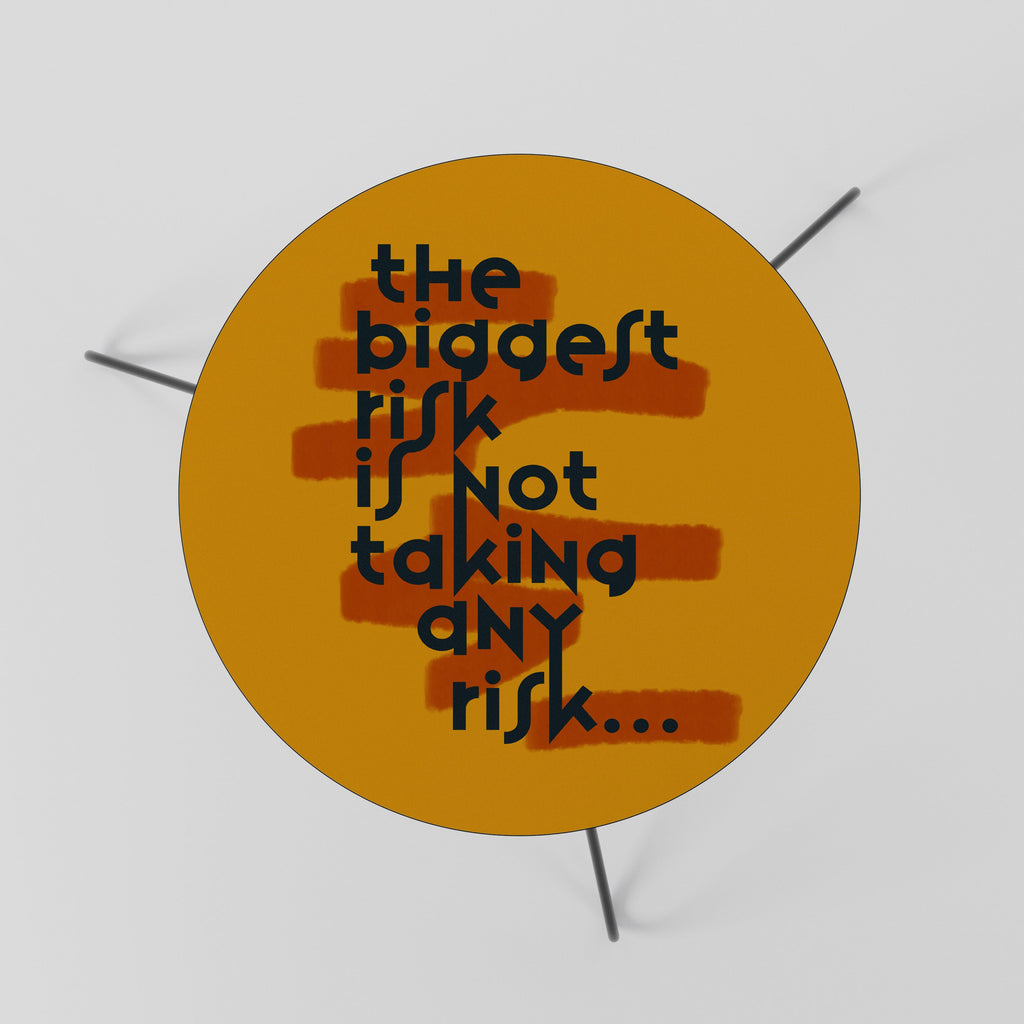 Table basse THE BIGGEST RISK 60