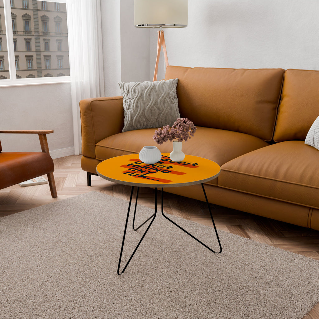 Table basse THE BIGGEST RISK 69