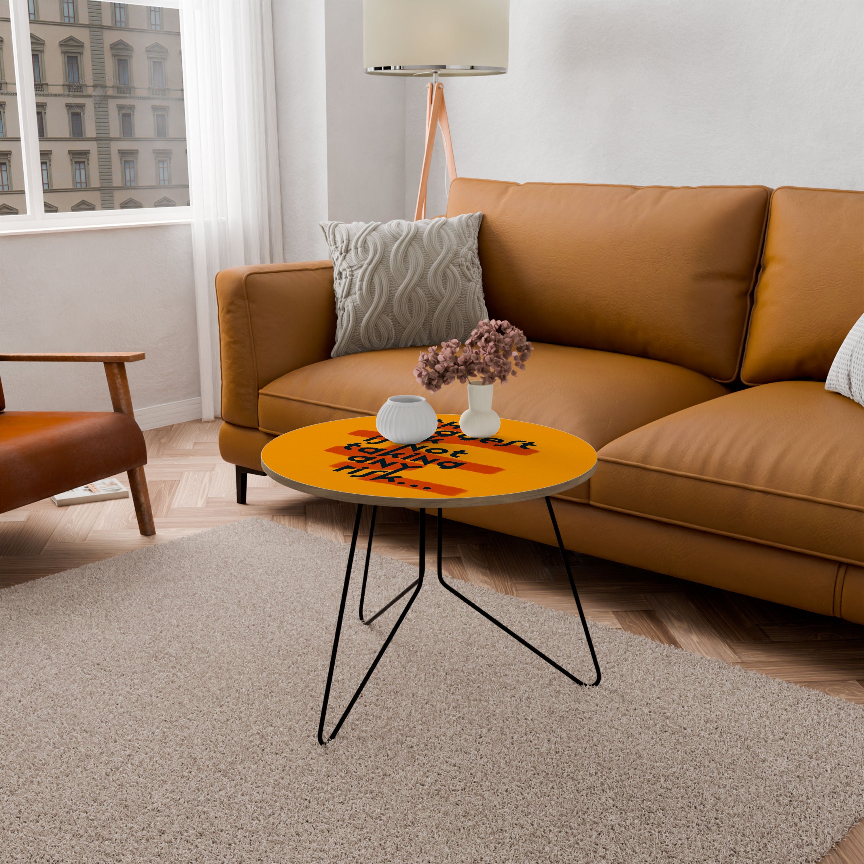 Table basse THE BIGGEST RISK 69