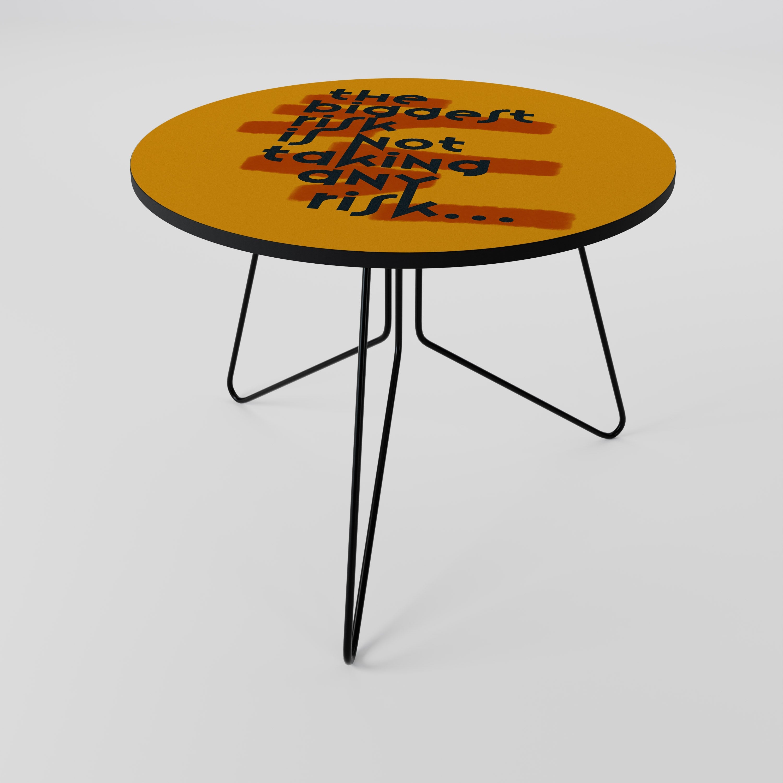 Table basse THE BIGGEST RISK 69