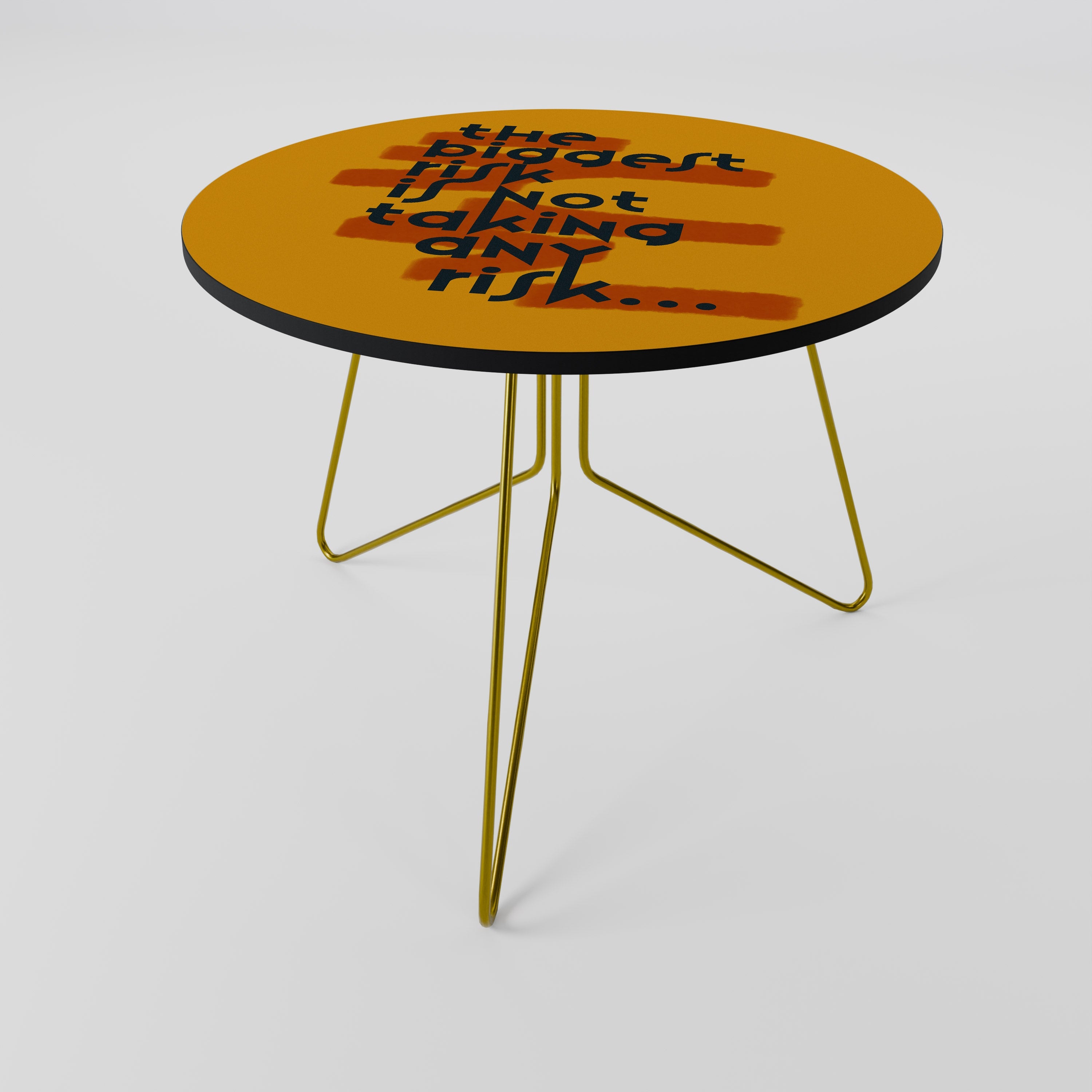 Table basse THE BIGGEST RISK 69