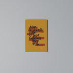 THE BIGGEST RISK Vertical Canvas Print