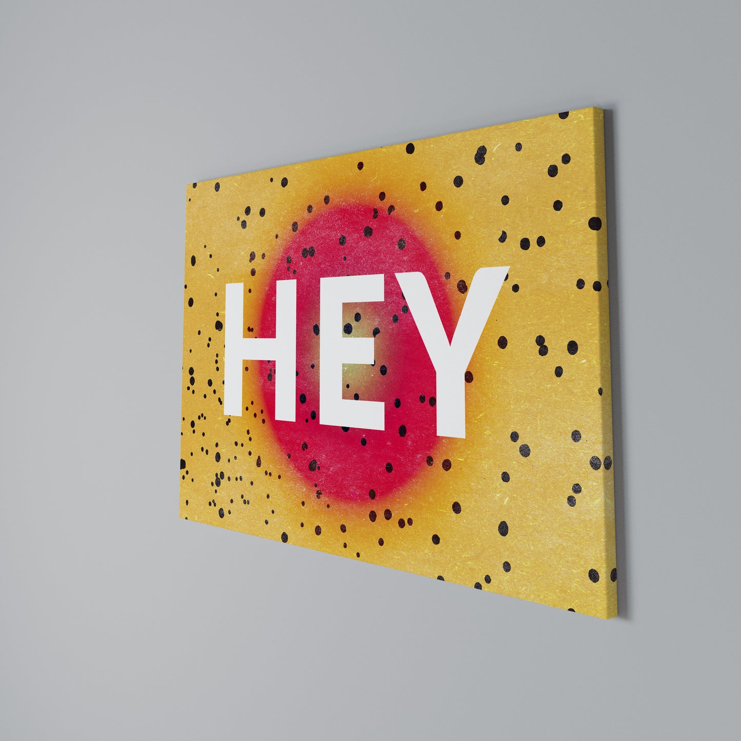 HEY THERE Horizontal Canvas Print