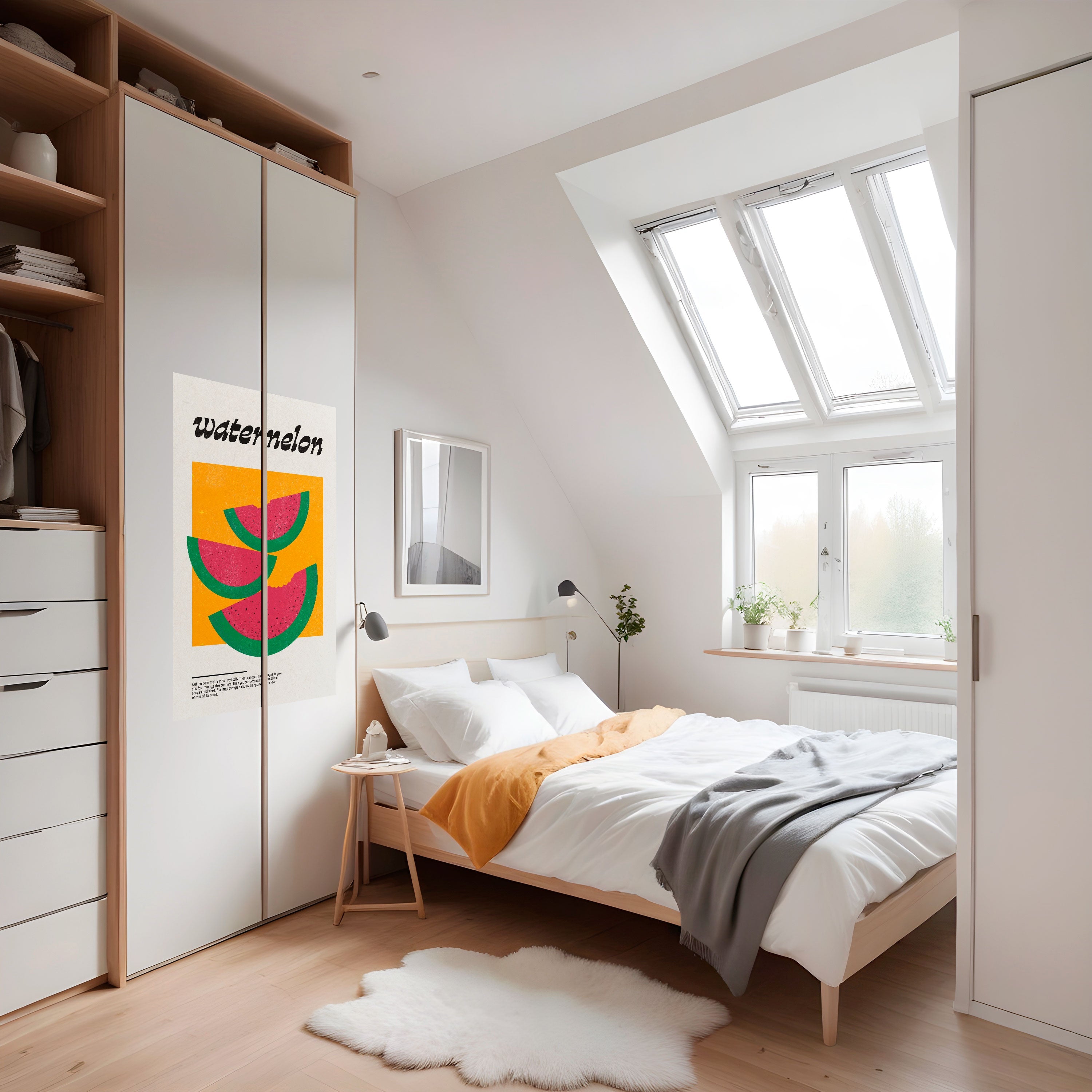 Affiche verticale autocollante « Watermelon Fantasy »