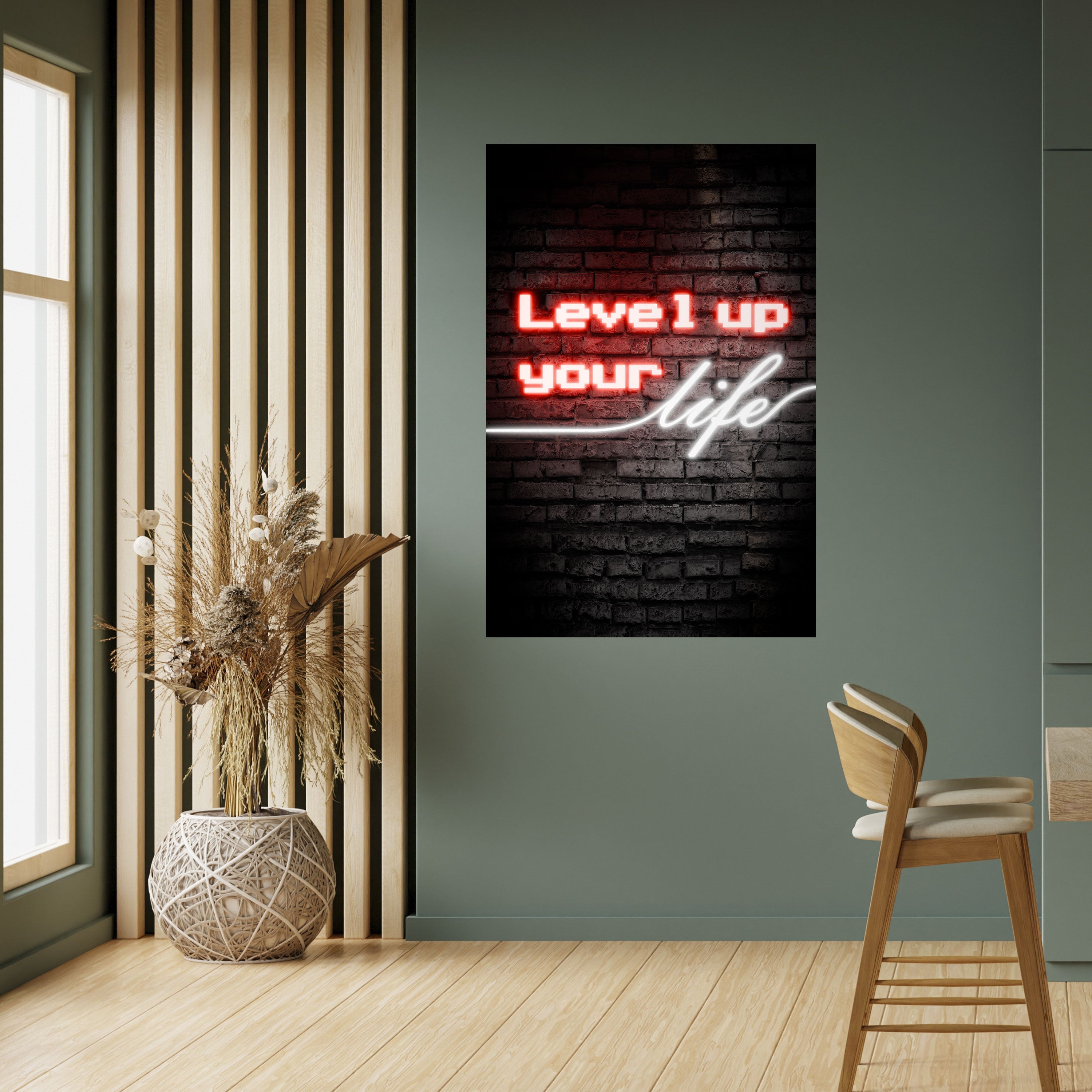 Affiche verticale autocollante ALLUMEZ VOS ASPIRATIONS