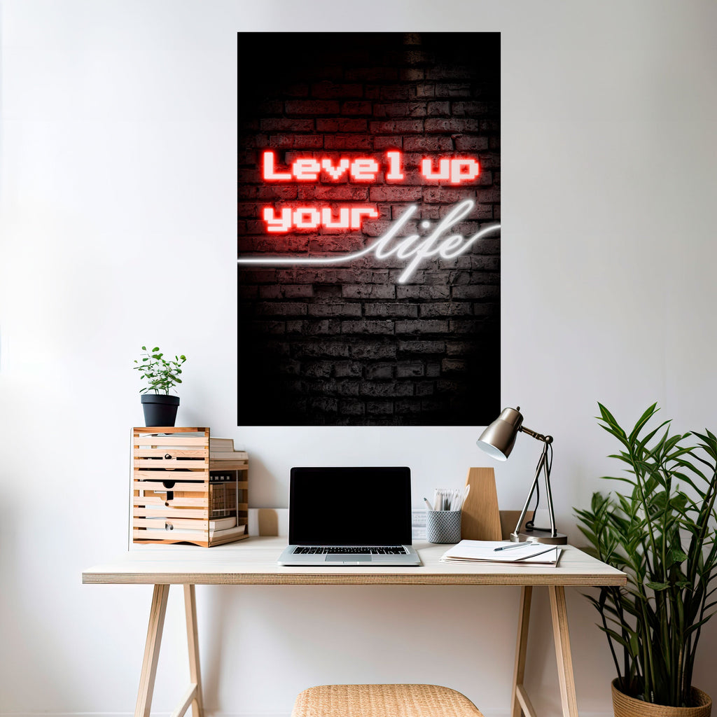 Affiche verticale autocollante ALLUMEZ VOS ASPIRATIONS