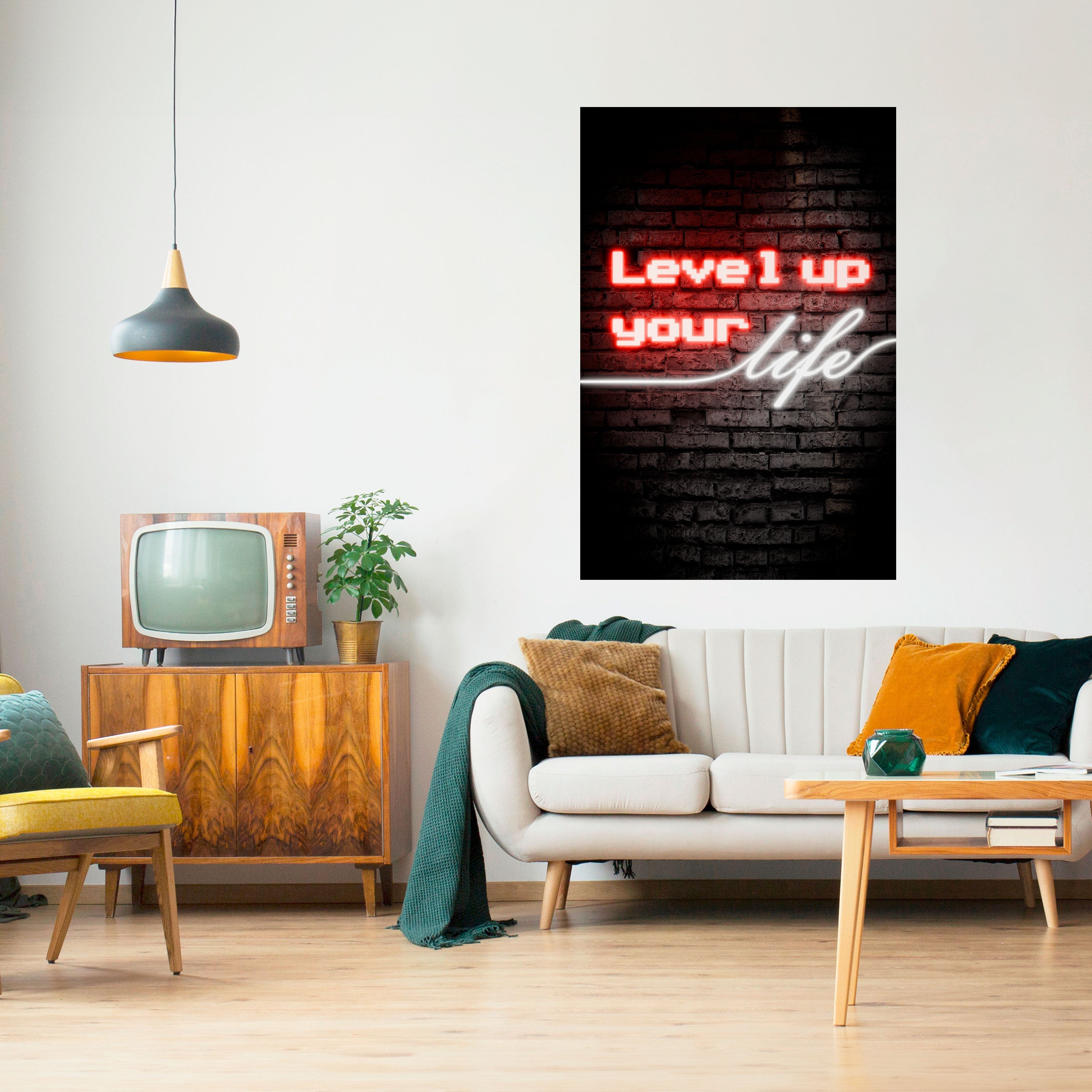 Affiche verticale autocollante ALLUMEZ VOS ASPIRATIONS