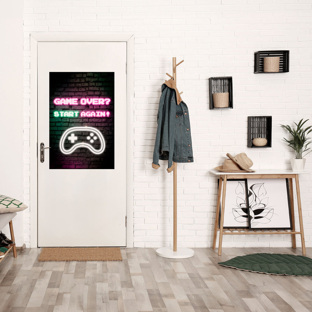 Affiche verticale autocollante « RESPAWN YOUR ADVENTURE »