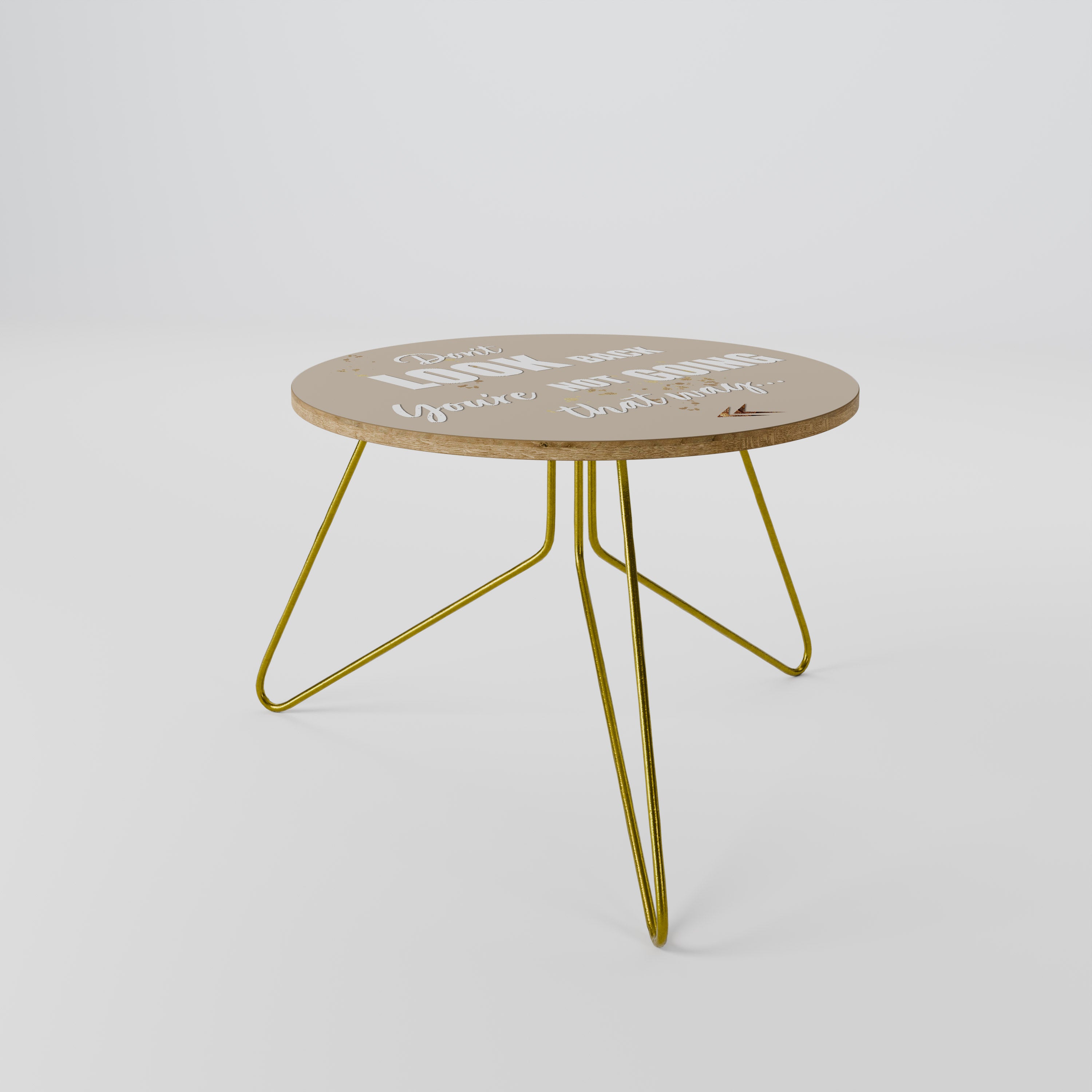 MOVE FORWARD BRAVELY Coffee Table