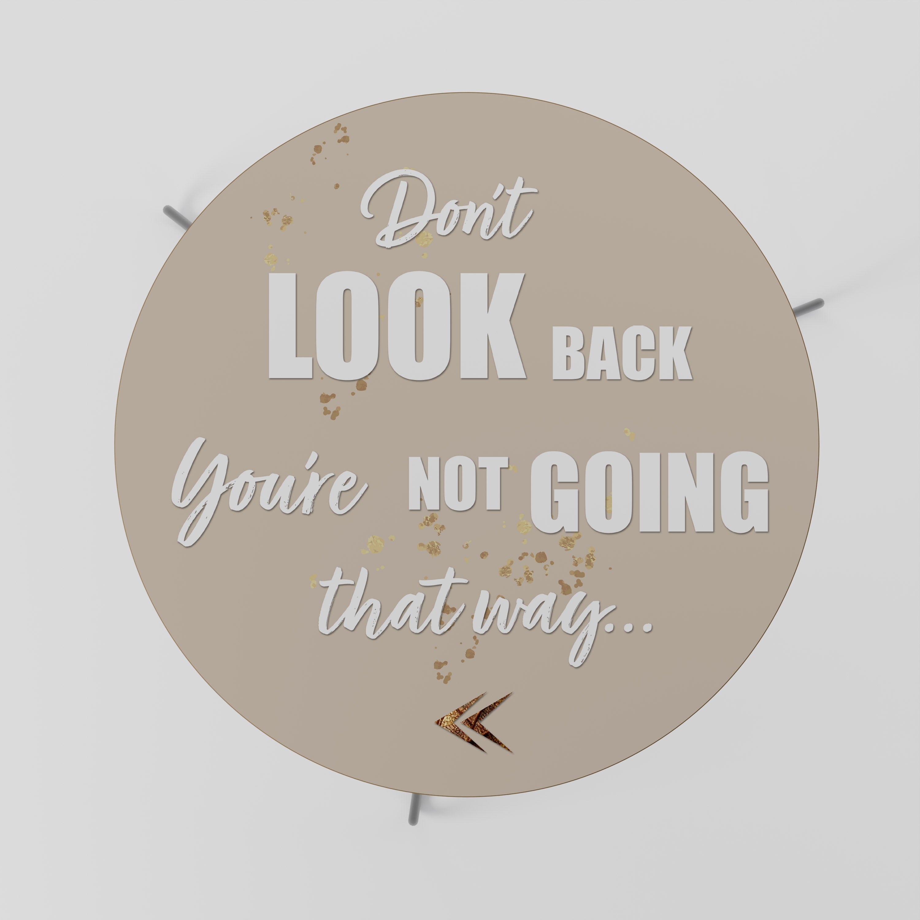 AVANCEZ COURAGEUSEMENT Table basse 69