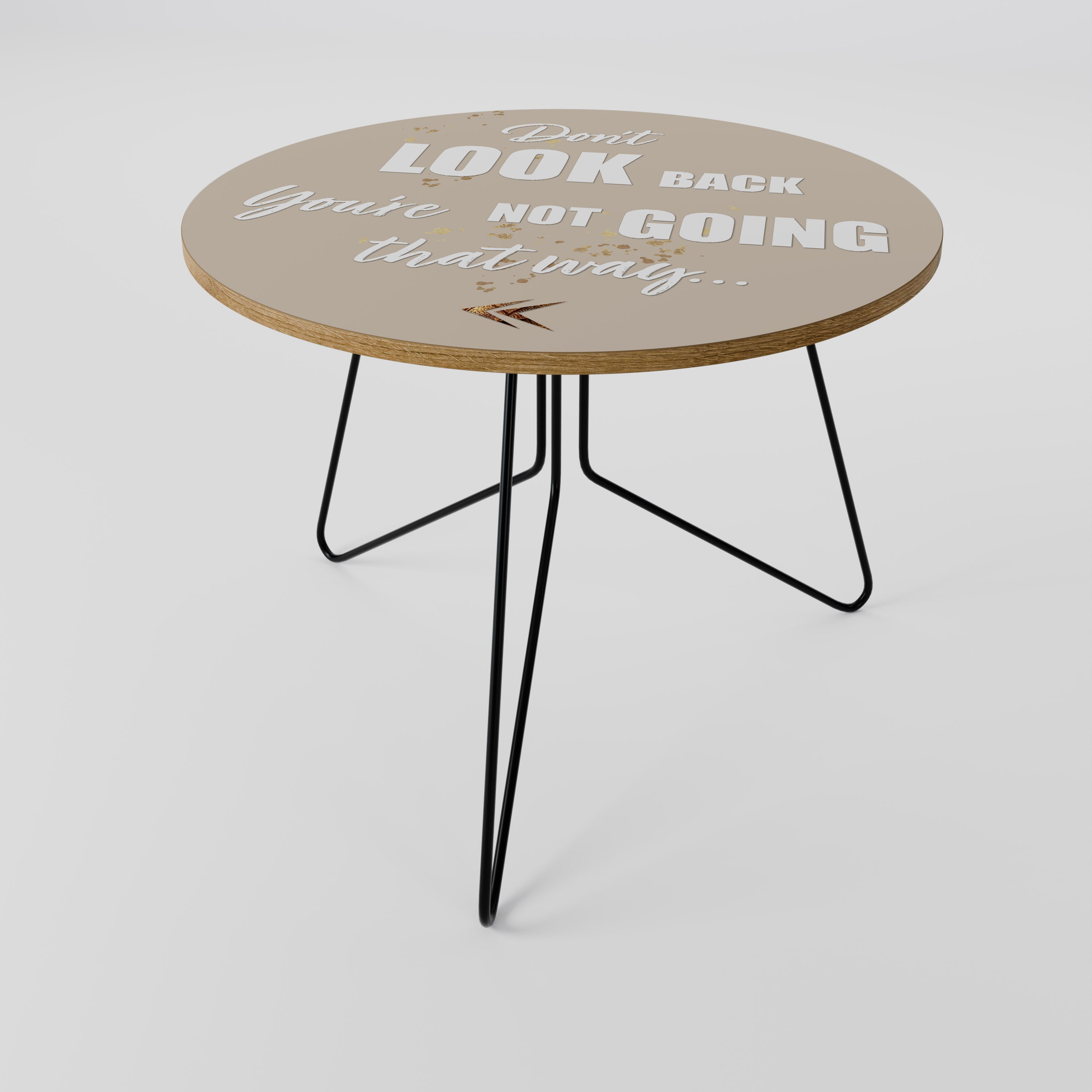 MOVE FORWARD BRAVELY Coffee Table