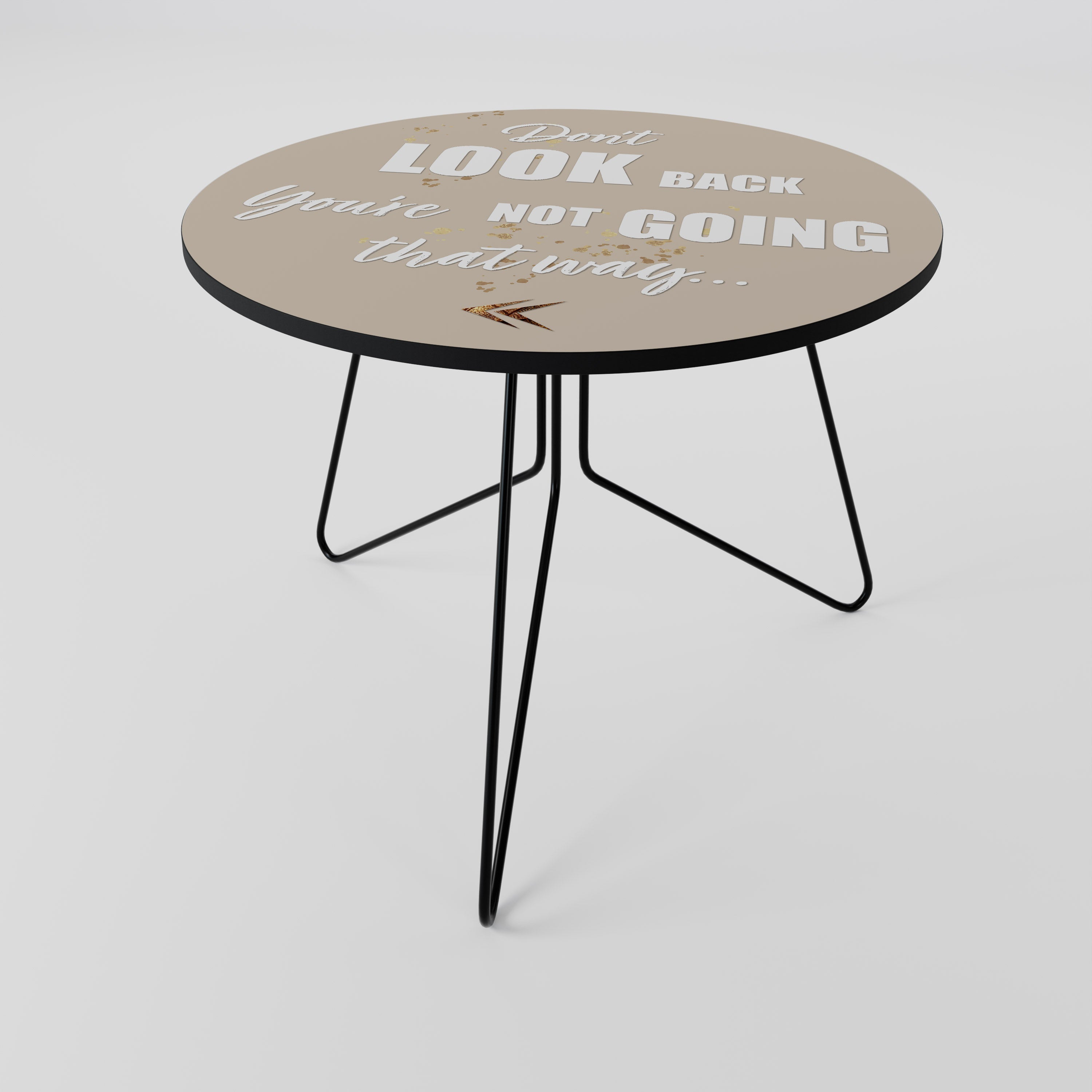 AVANCEZ COURAGEUSEMENT Table basse 69