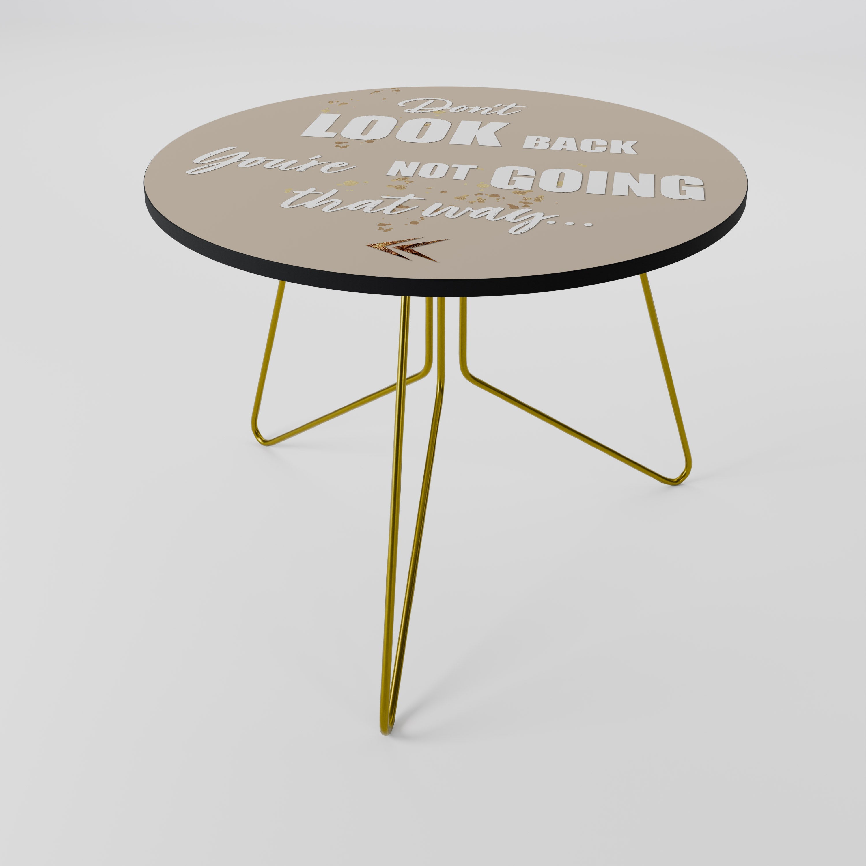 AVANCEZ COURAGEUSEMENT Table basse 69