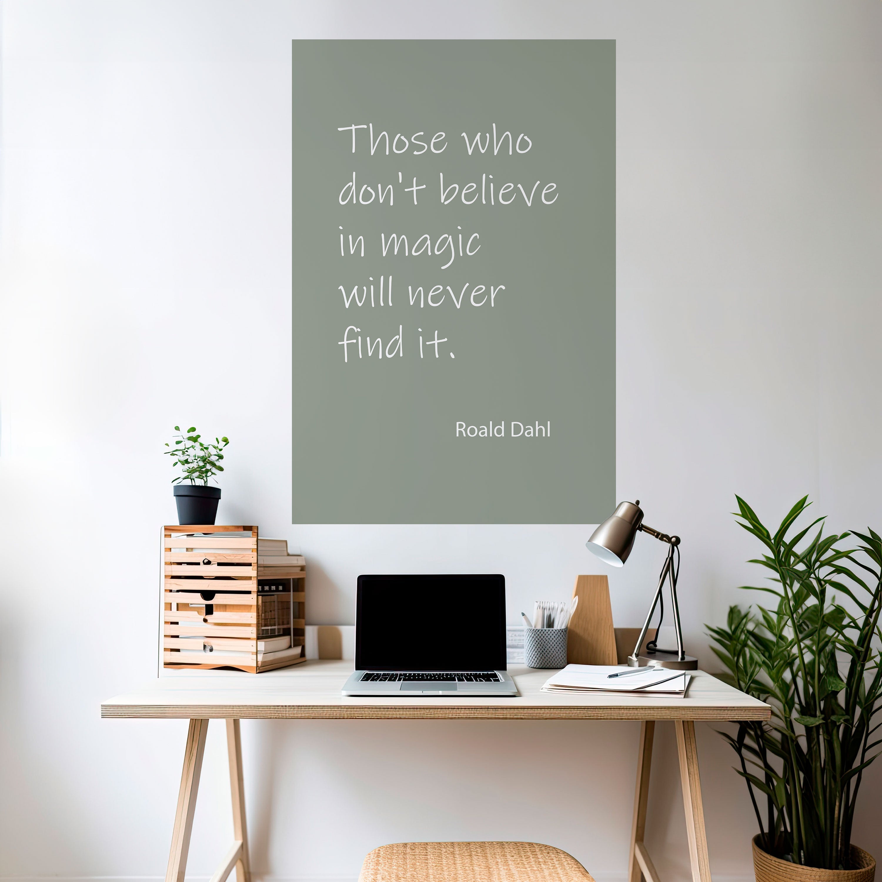 Affiche verticale autocollante MAGIC OF BELIEF