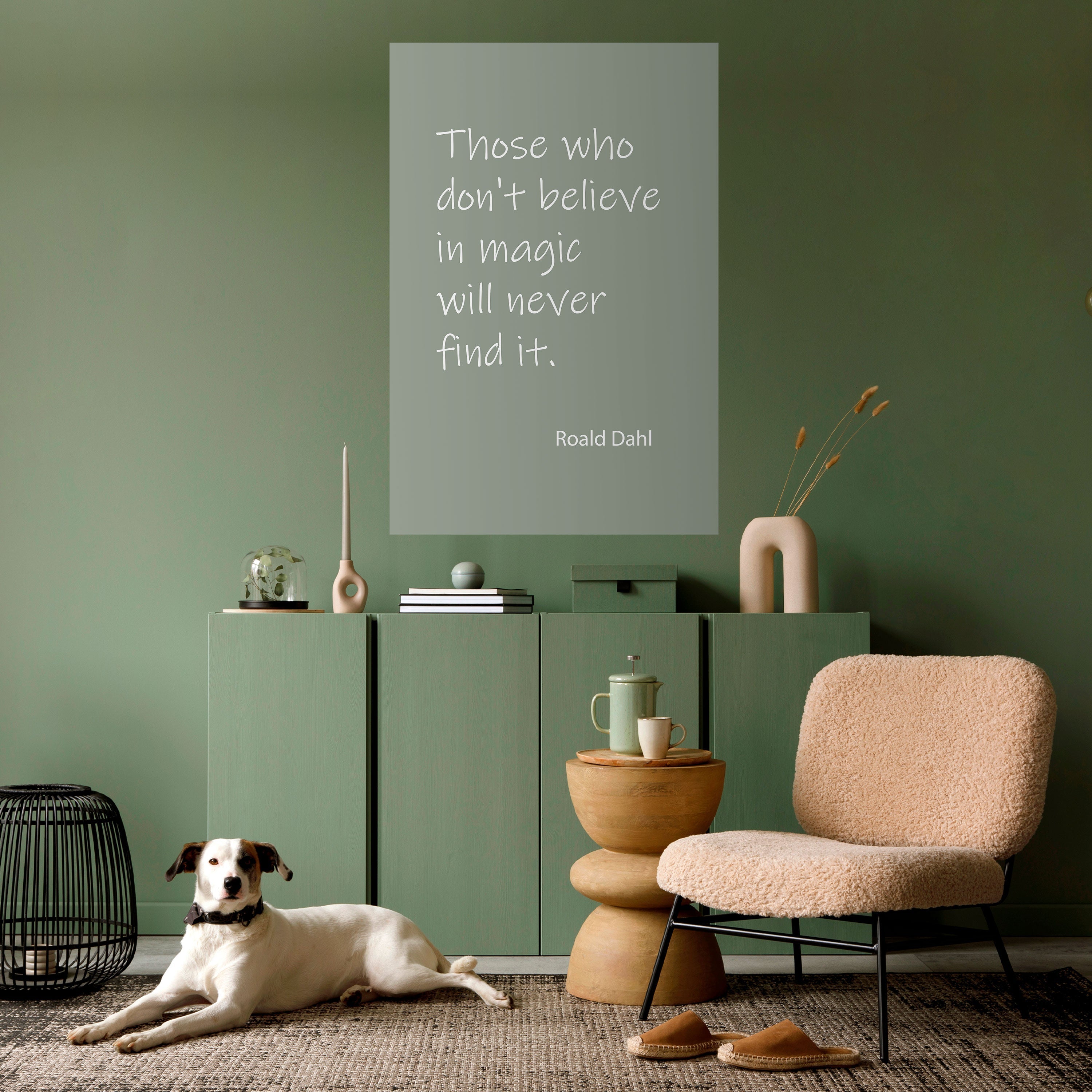 Affiche verticale autocollante MAGIC OF BELIEF