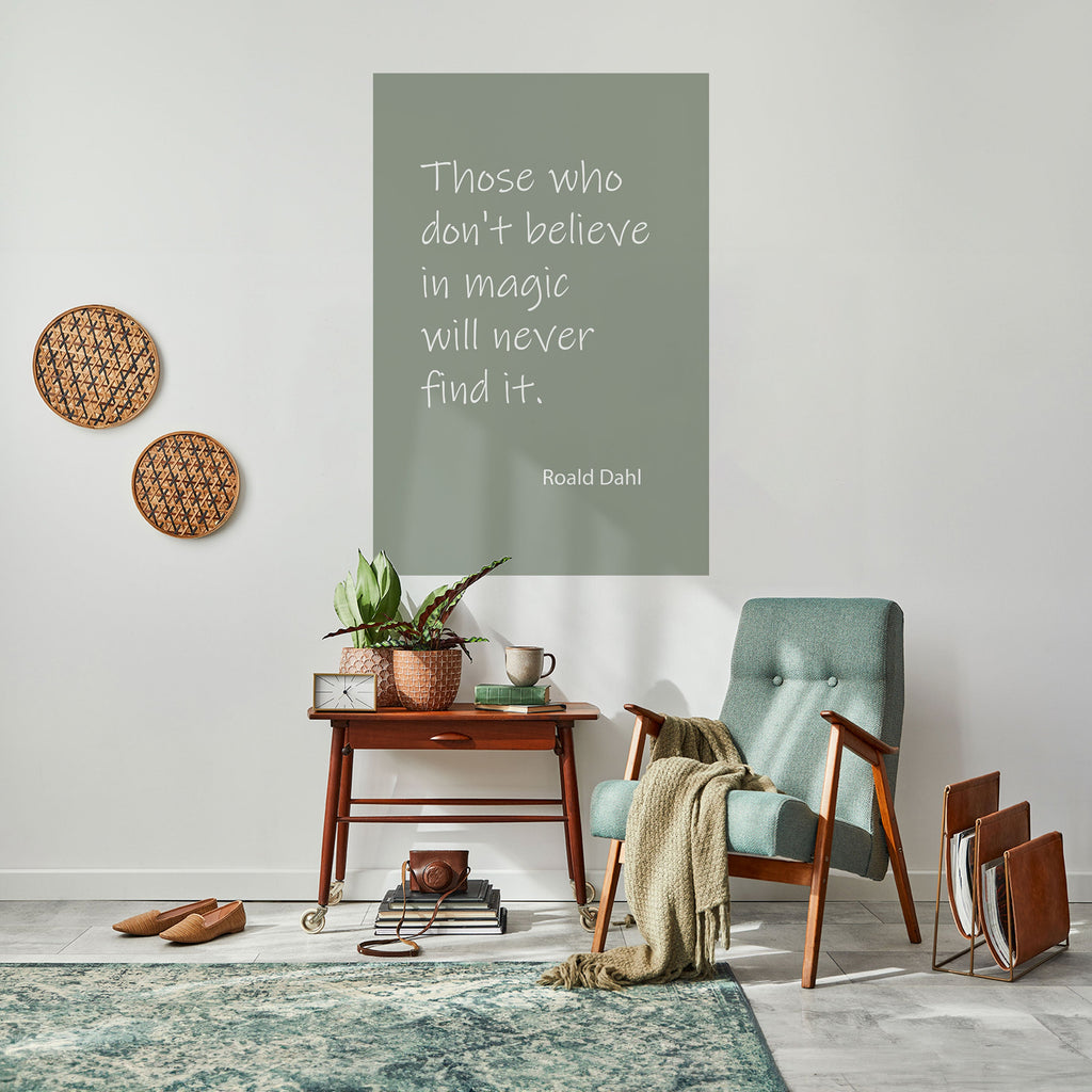 Affiche verticale autocollante MAGIC OF BELIEF