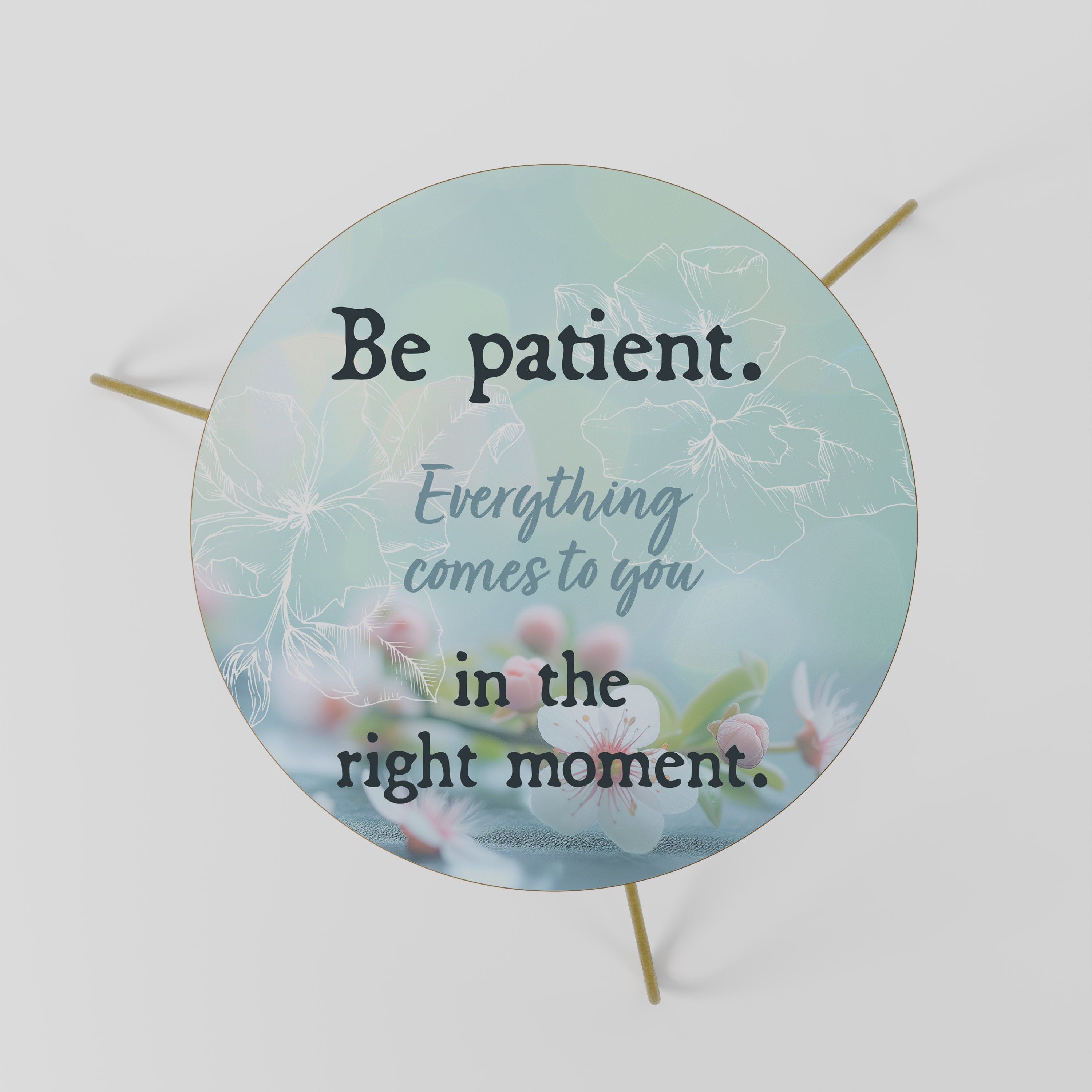 Table basse PATIENCE IN BLOOM 60