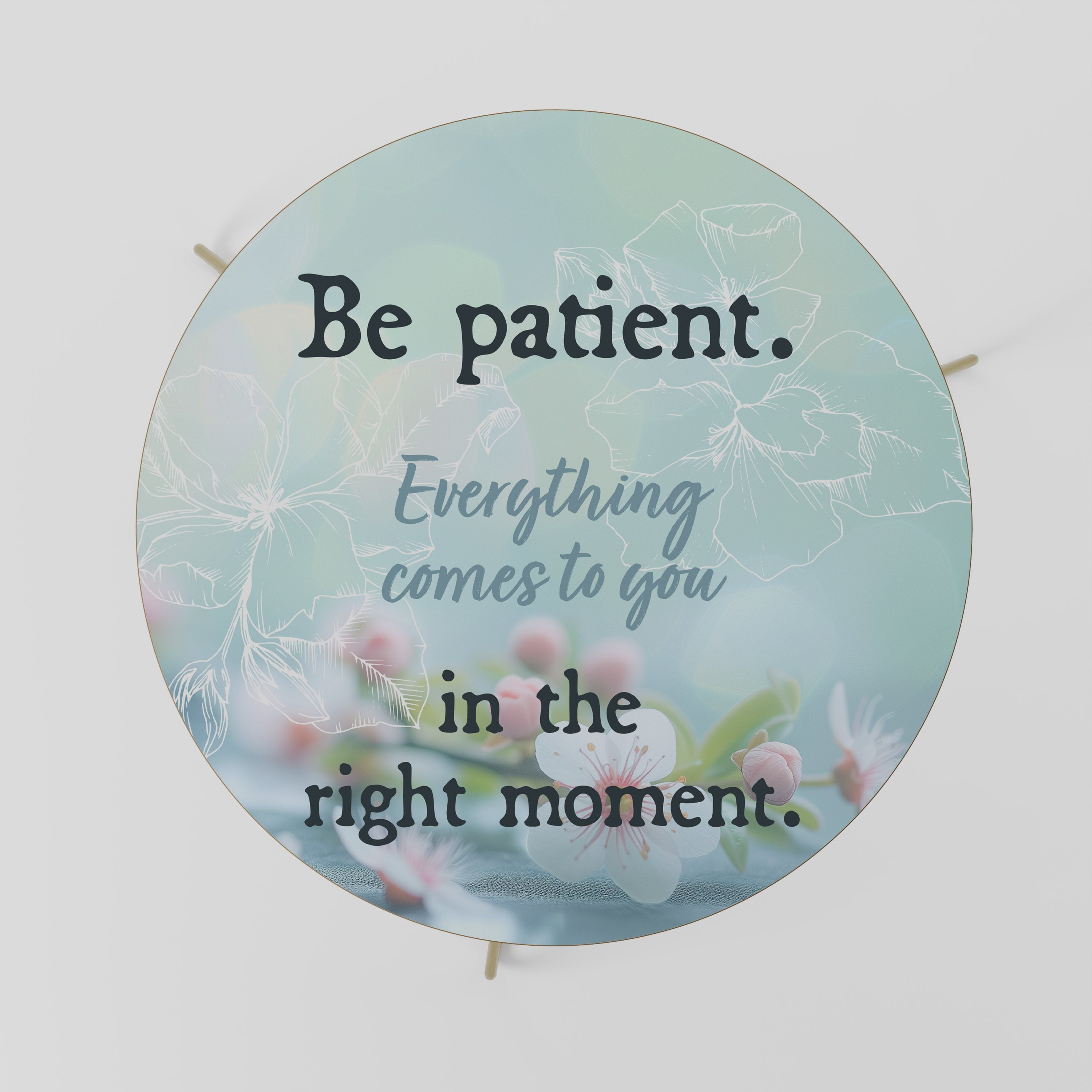 Table basse PATIENCE IN BLOOM 69