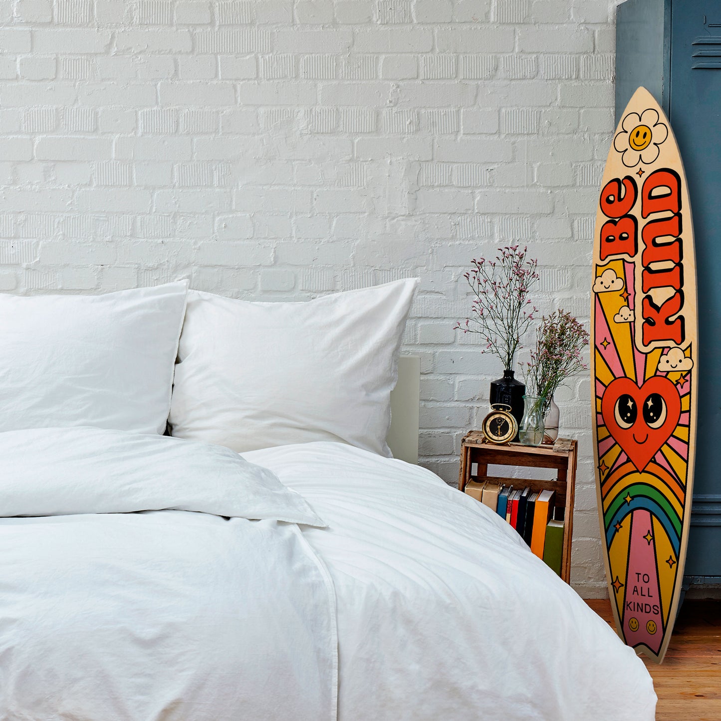 BE KIND Surfboard Decorative Panel