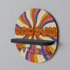 RADIANT GROOVY VIBES Art Shelf