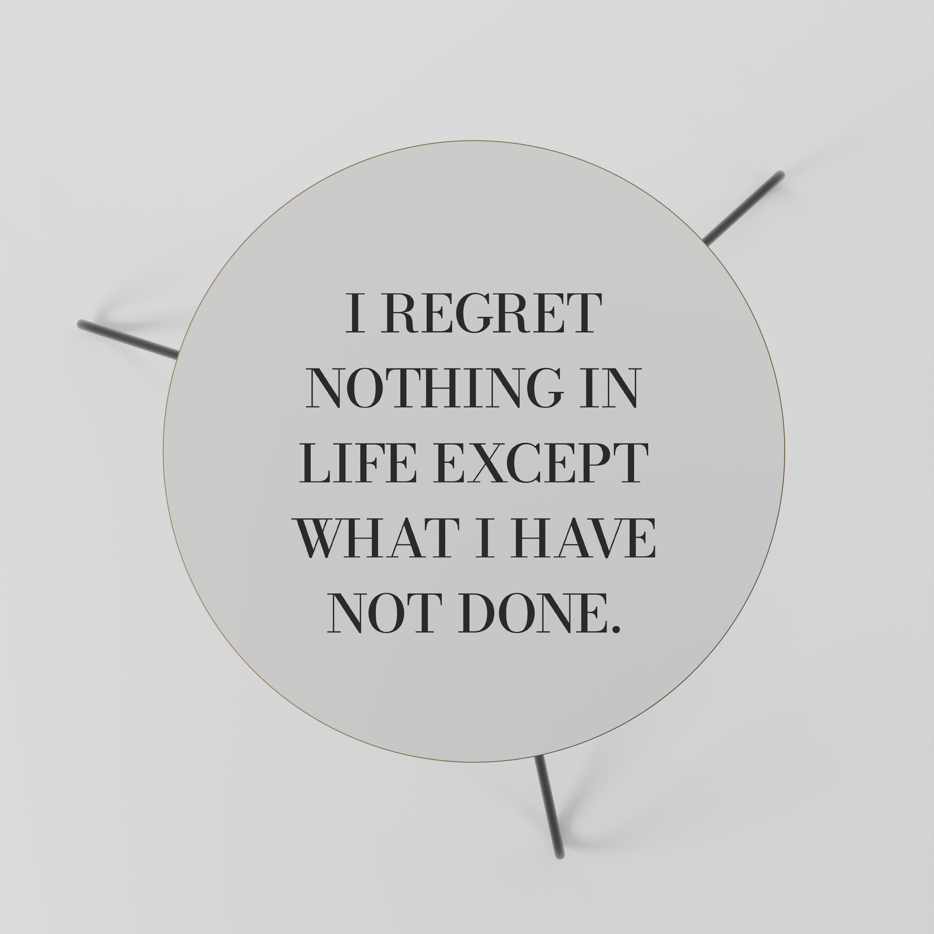 Table basse REGRET NOTHING 60