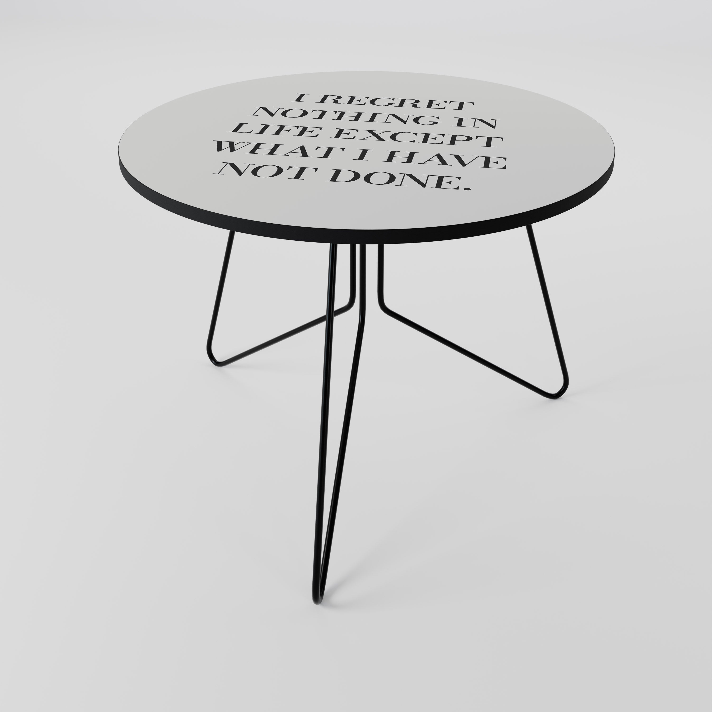 Table basse REGRET NOTHING 69