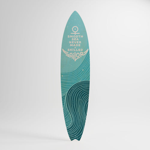 SKILLED SAILOR Surfboard Decorative Panel