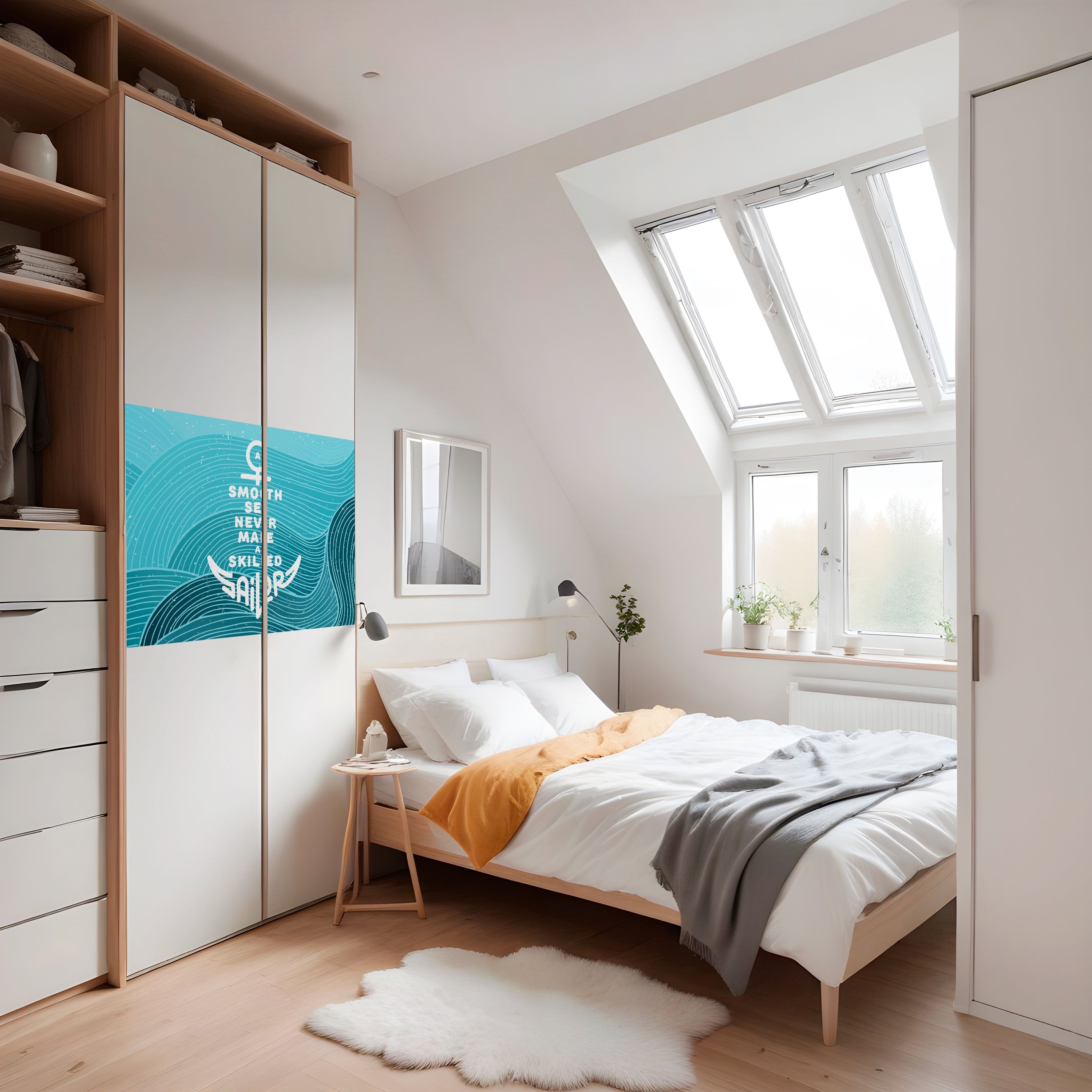 Affiche horizontale autocollante « MATELOT QUALIFIÉ »