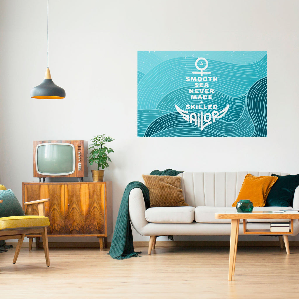 Affiche horizontale autocollante « MATELOT QUALIFIÉ »