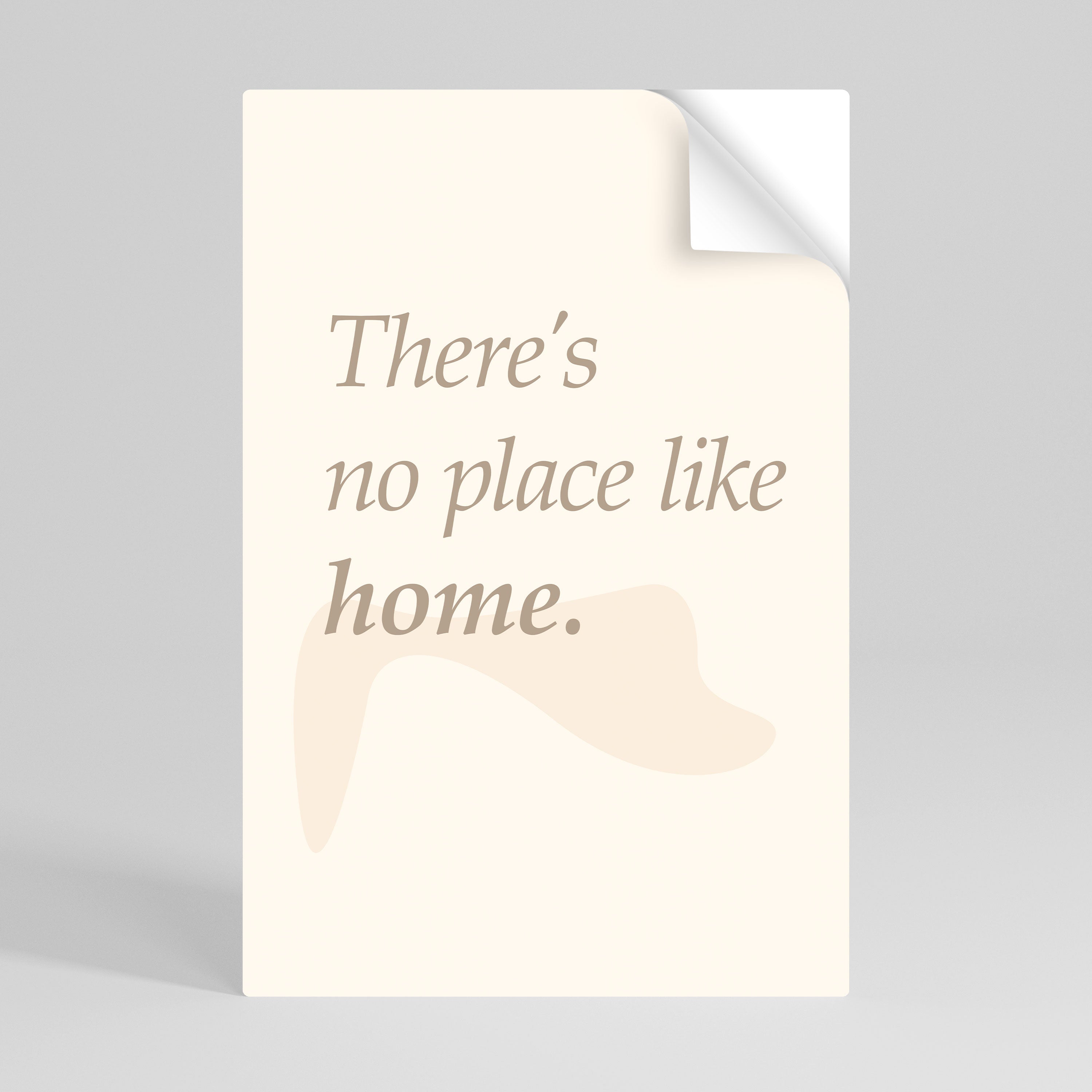 Affiche verticale autocollante COMFORT ZONE